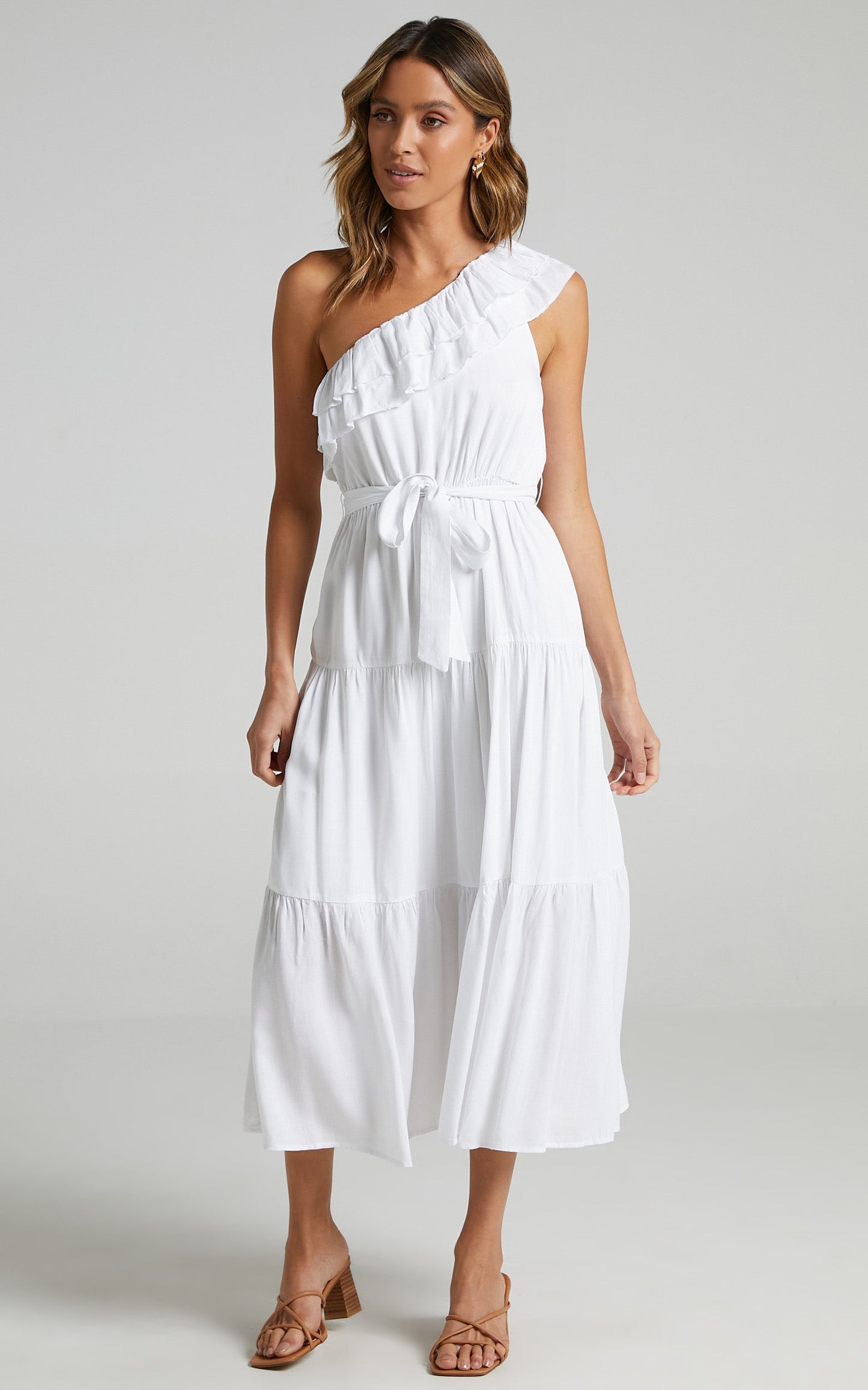Mimosa Dress in White