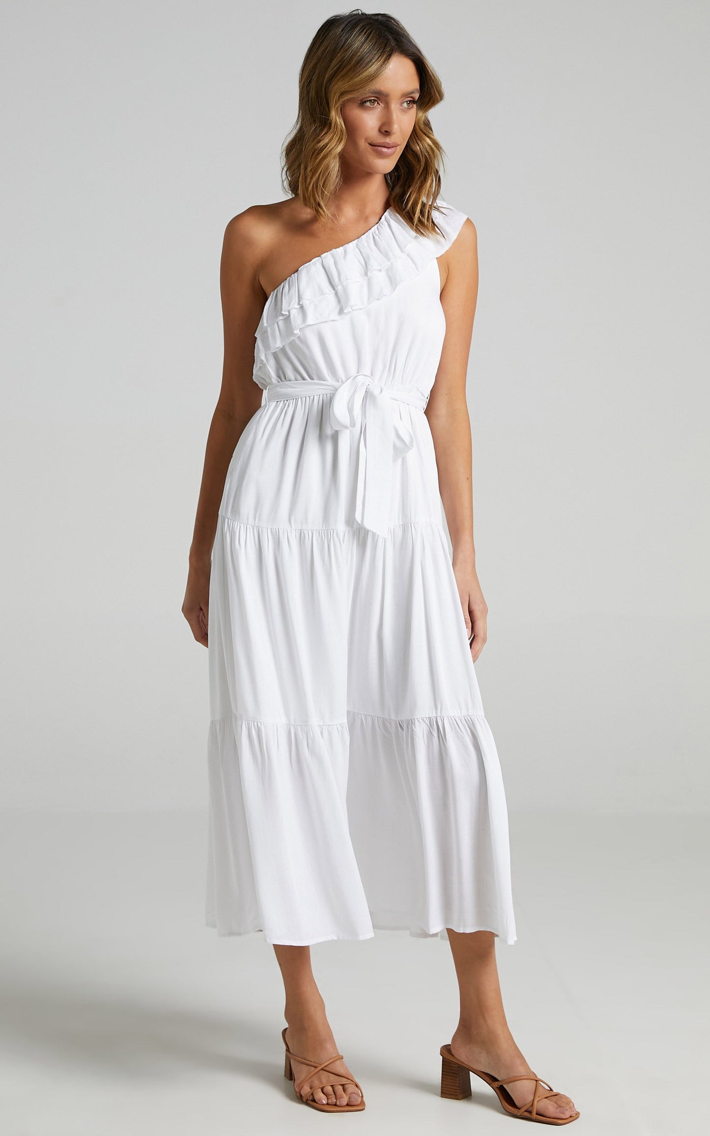 Mimosa Dress in White