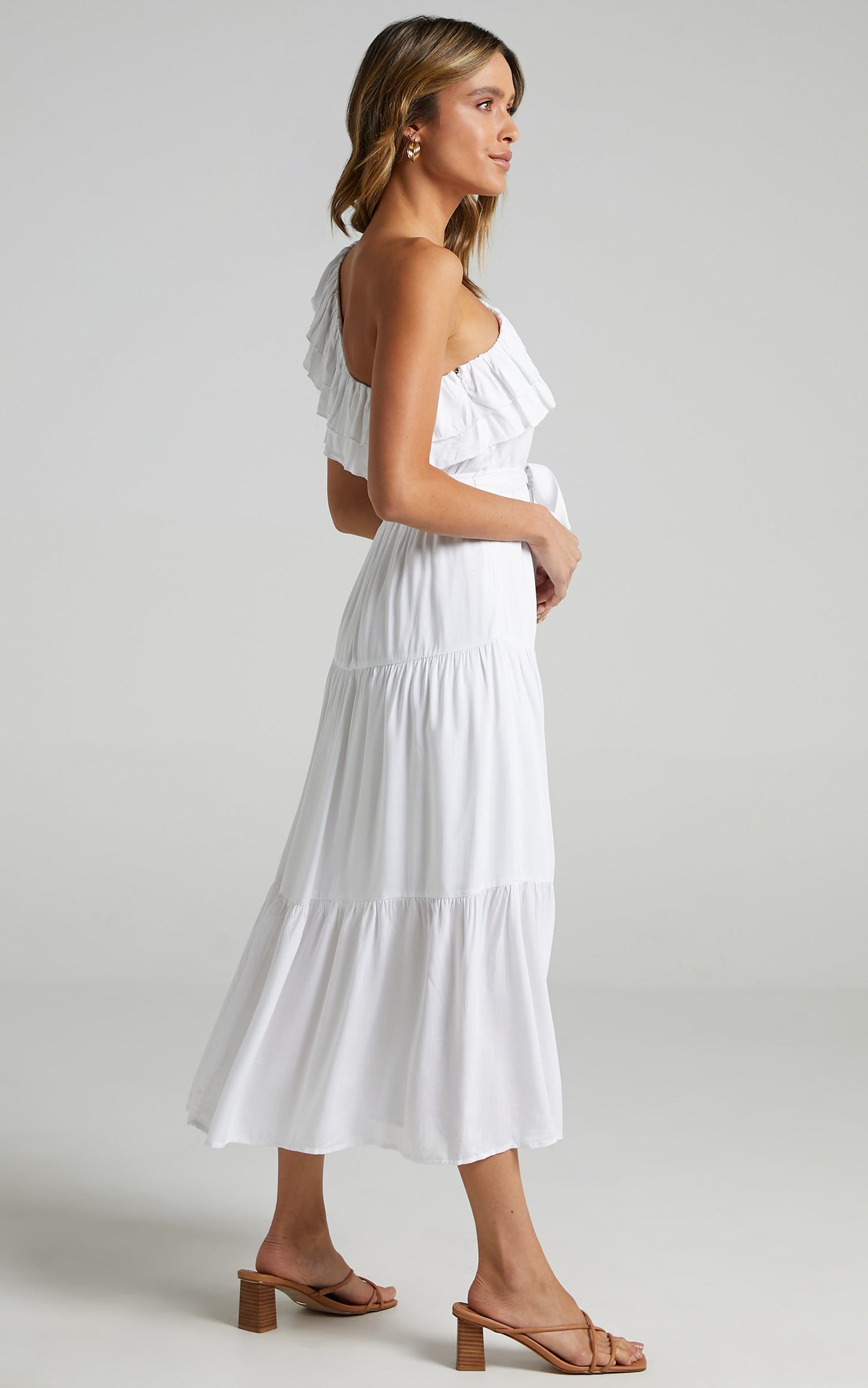 Mimosa Dress in White