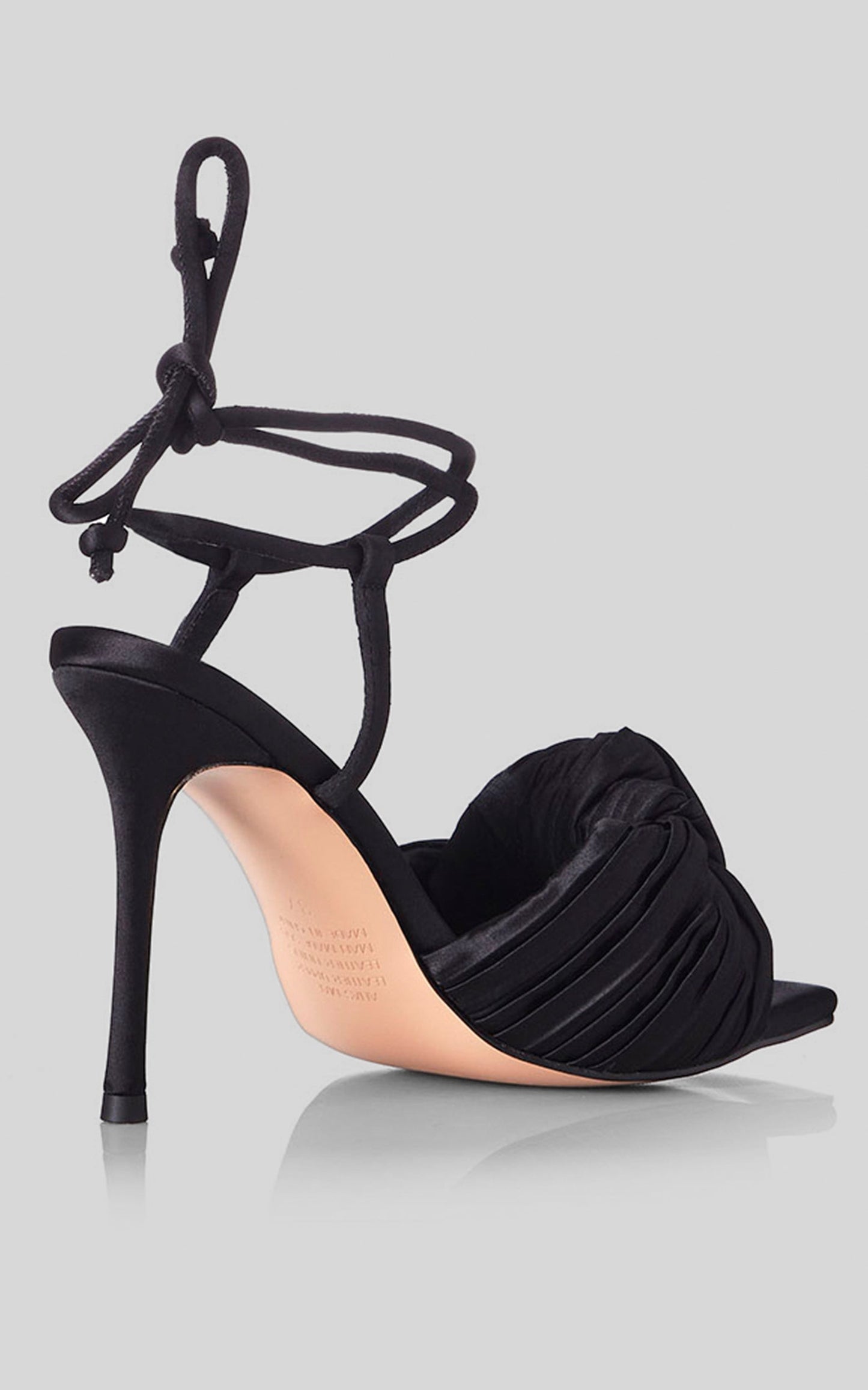 Alias Mae - Mina Heels in Black Satin