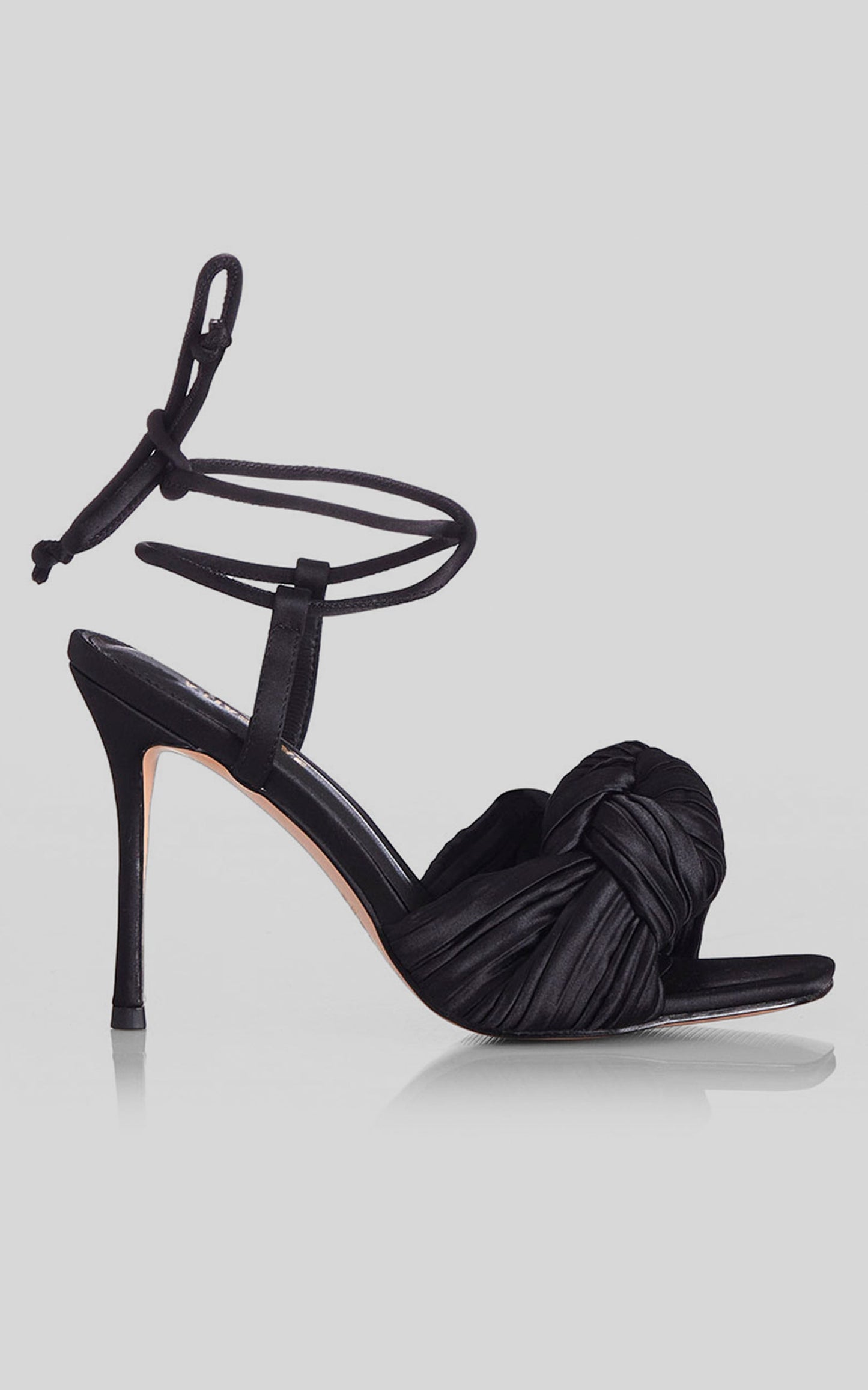 Alias Mae - Mina Heels in Black Satin