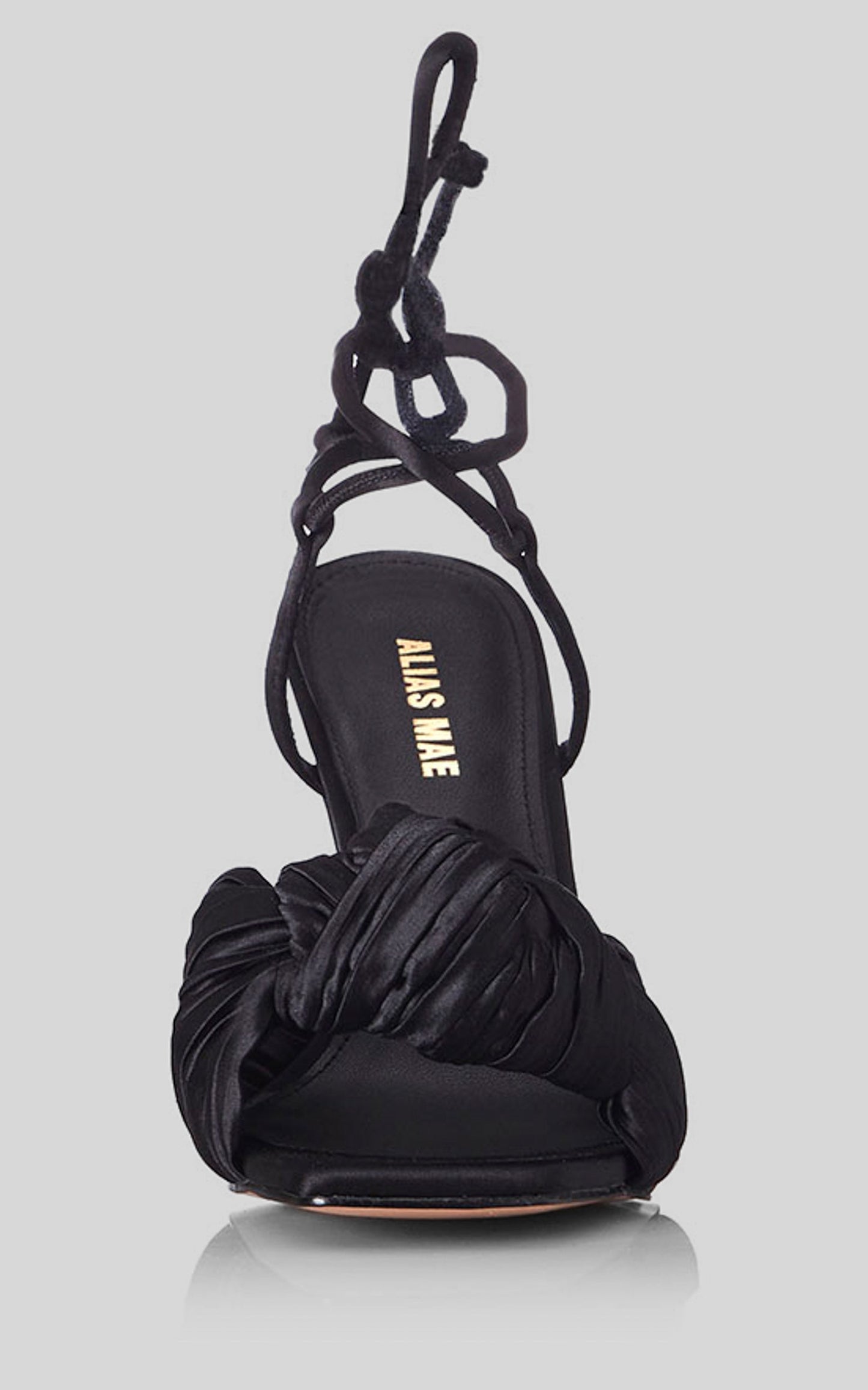 Alias Mae - Mina Heels in Black Satin