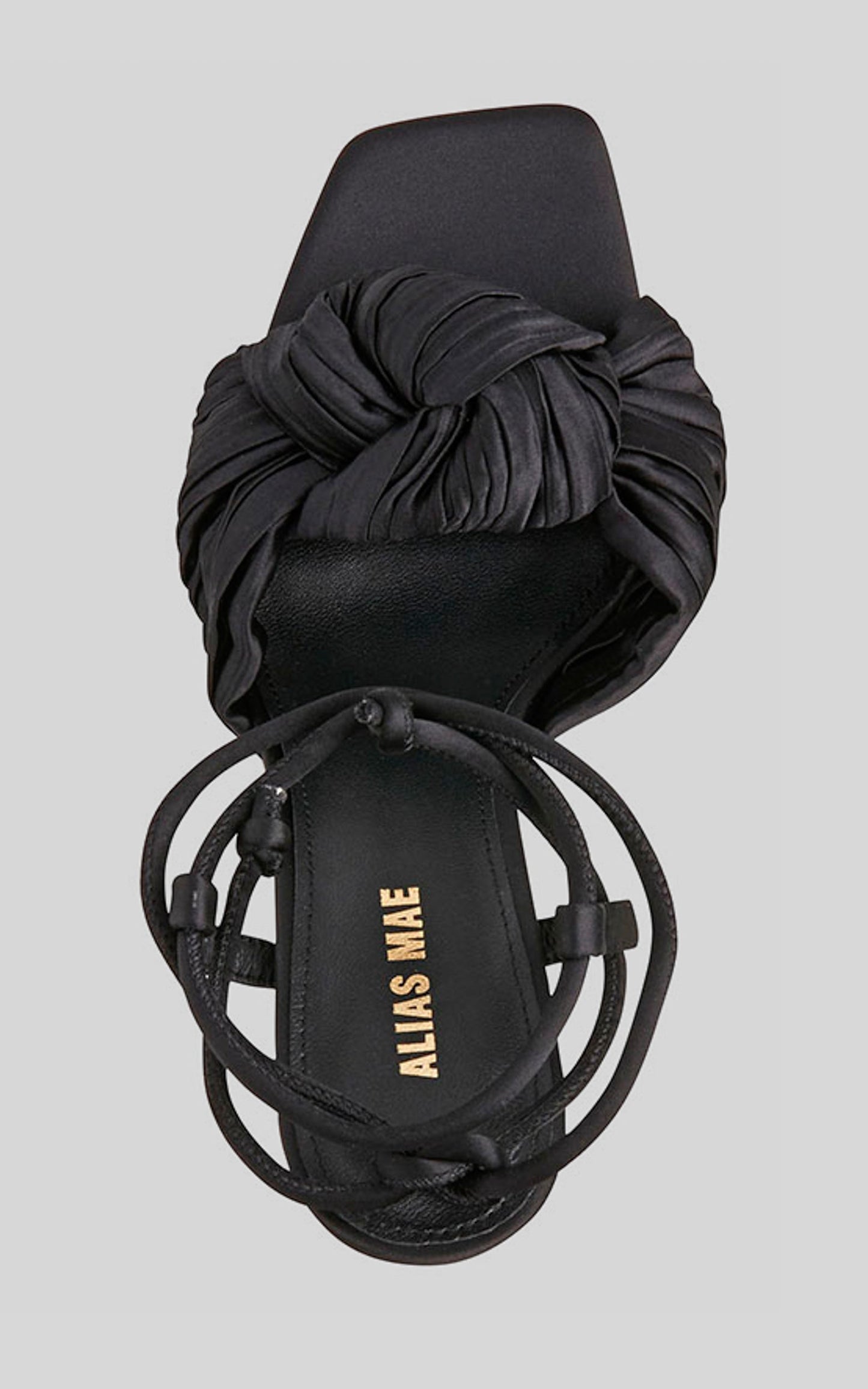 Alias Mae - Mina Heels in Black Satin