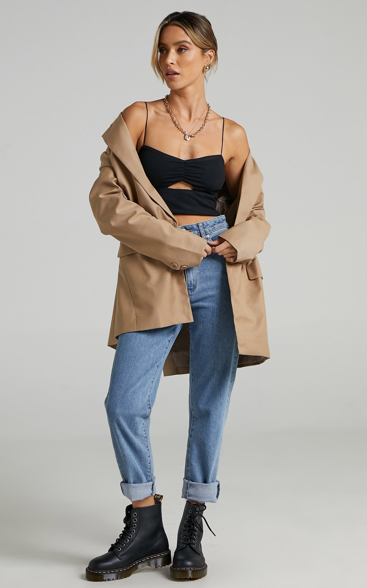 Mingler Top in Black