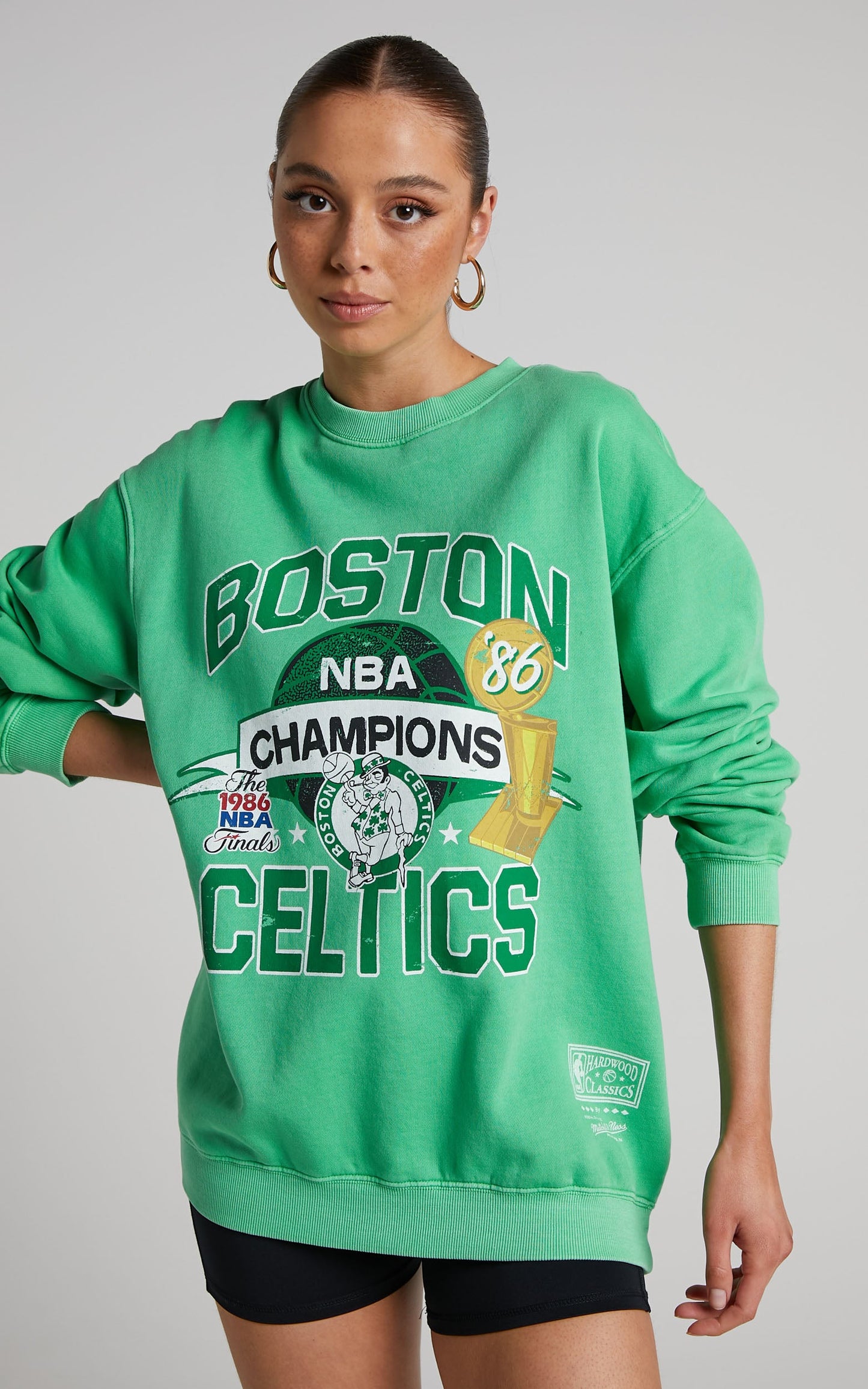 Mitchell & Ness - Boston Celtics Team History Crew in Faded Green