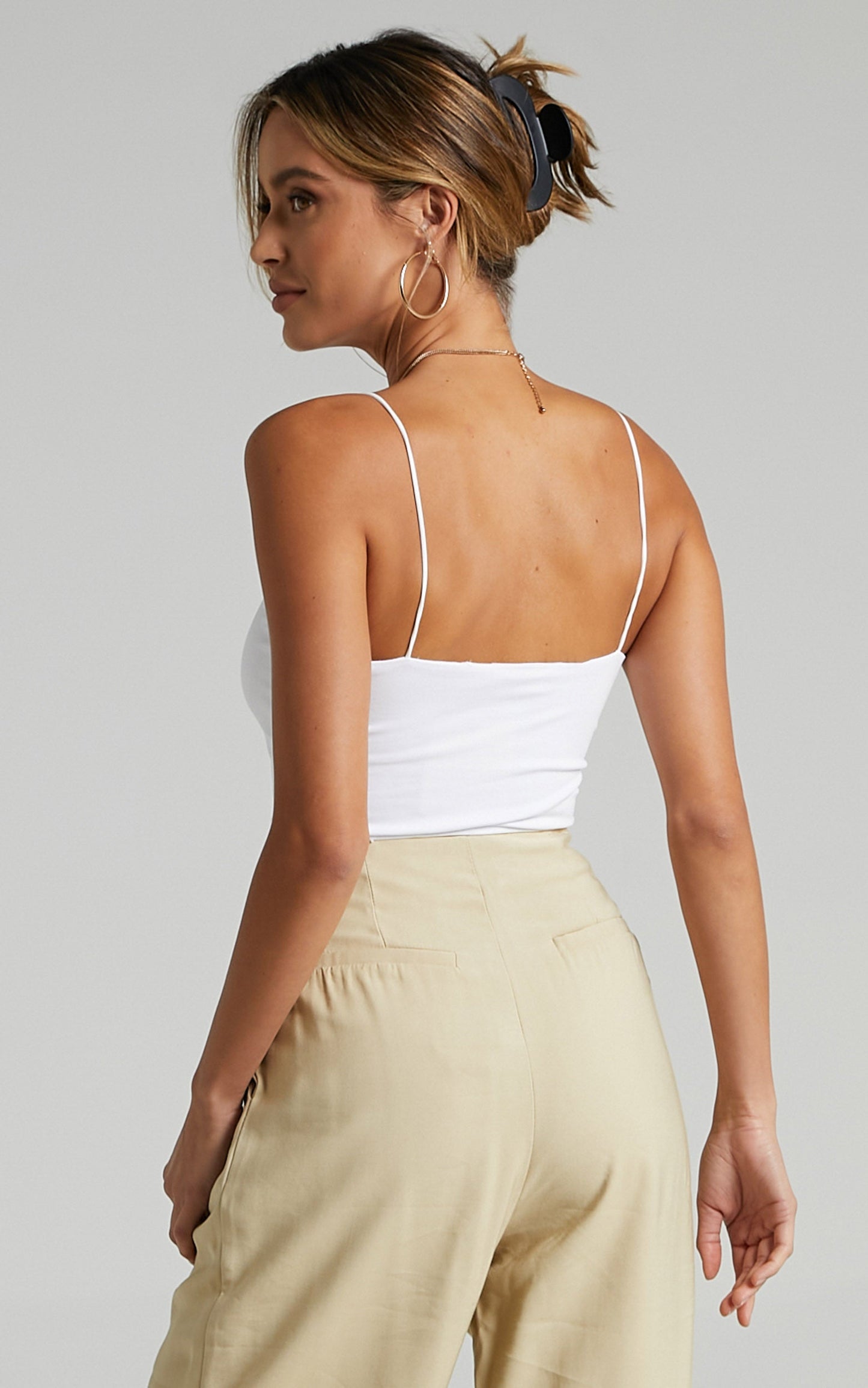 Modern Gal Top In White