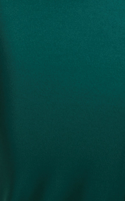 Monet Cut Out Underbust Dress in Emerald