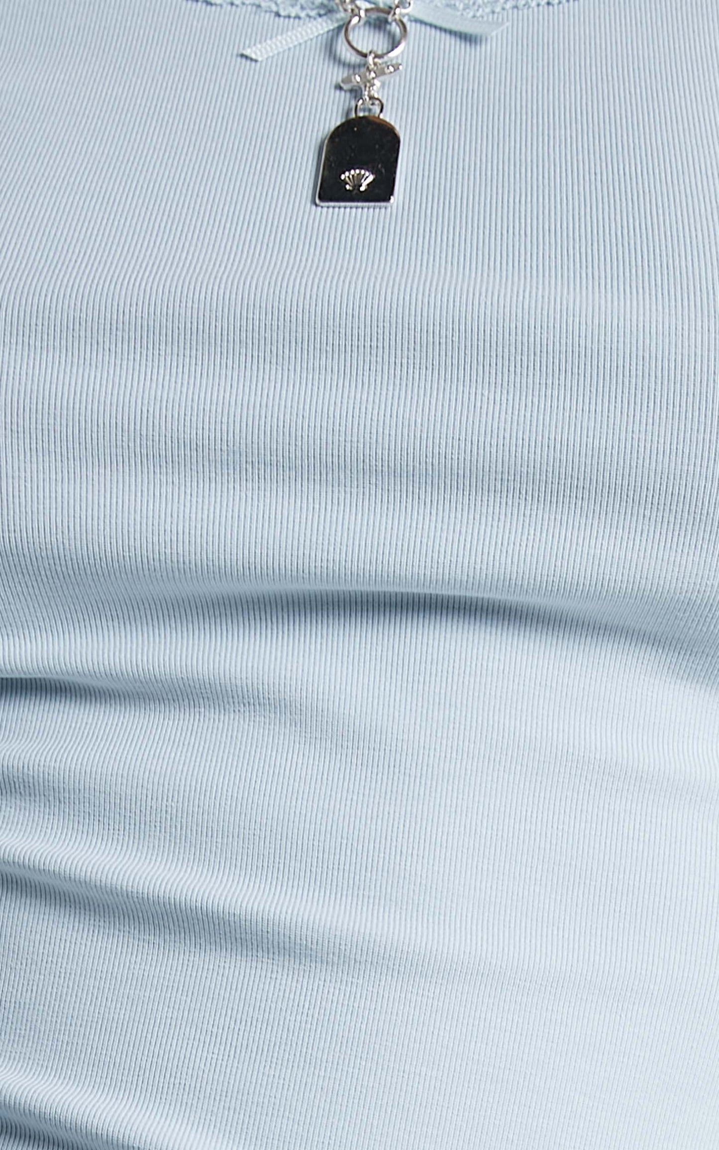 Napier T Shirt in Powder Blue