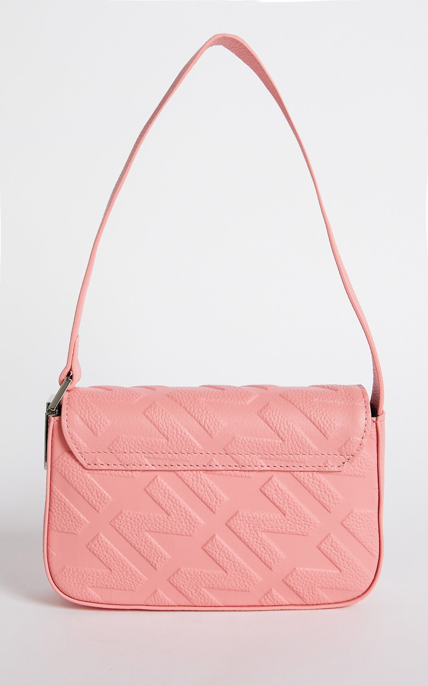 Nakedvice - The Jones Pink Bag in Pink / Silver