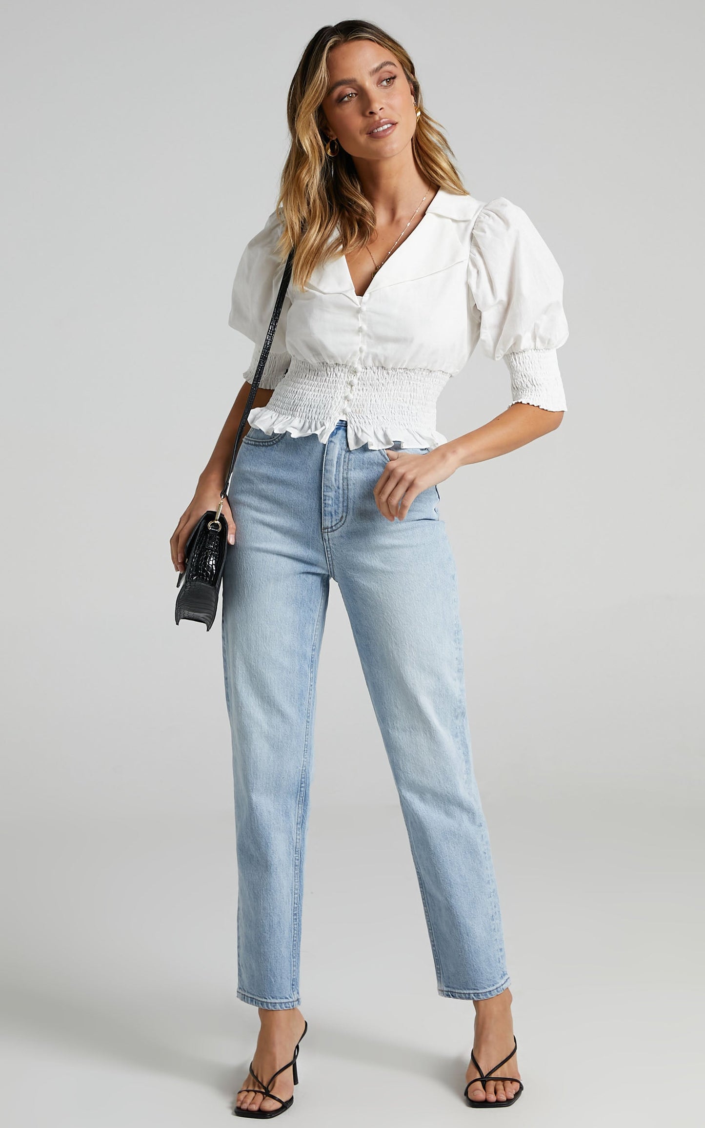 Nerio Top in White