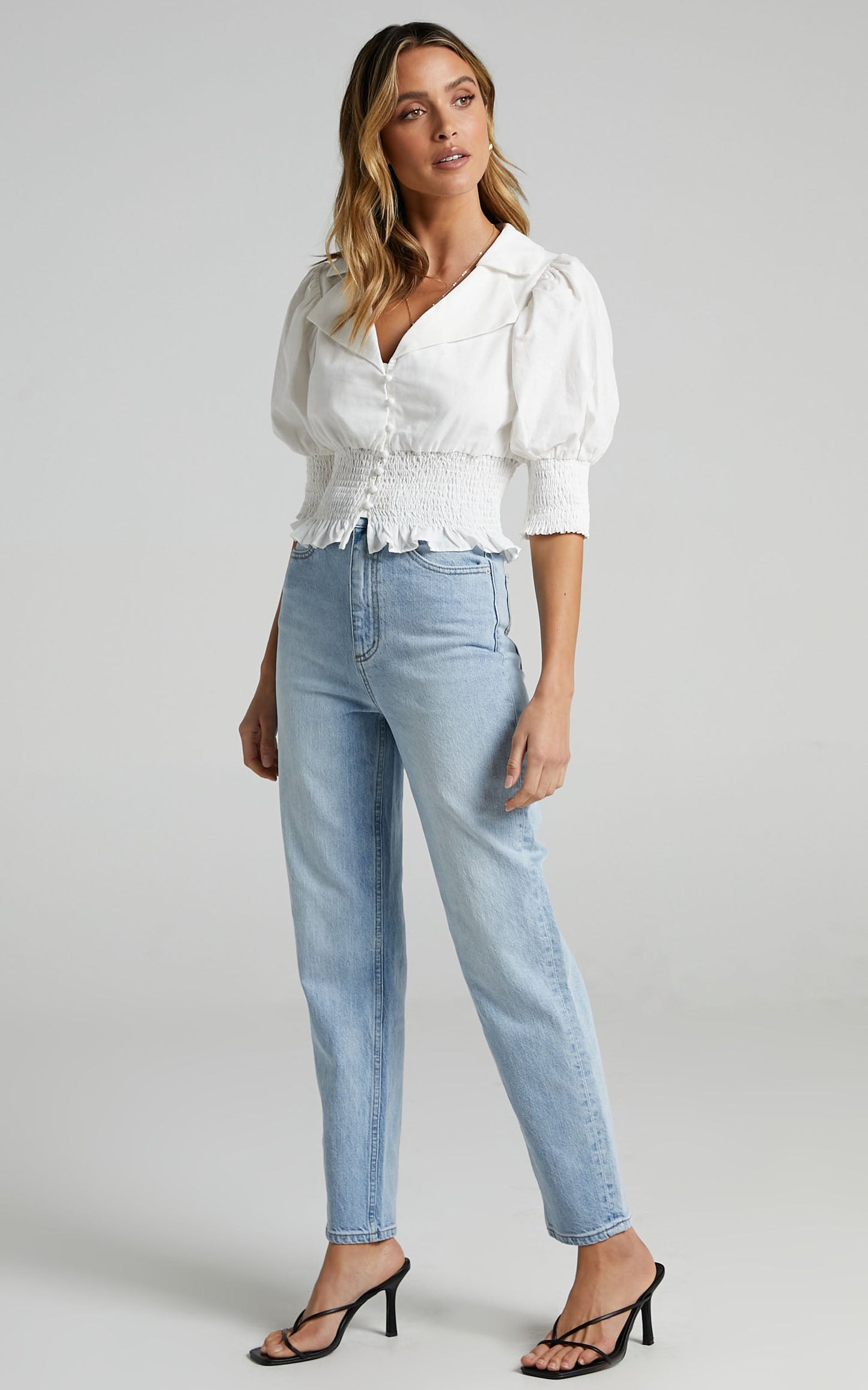 Nerio Top in White