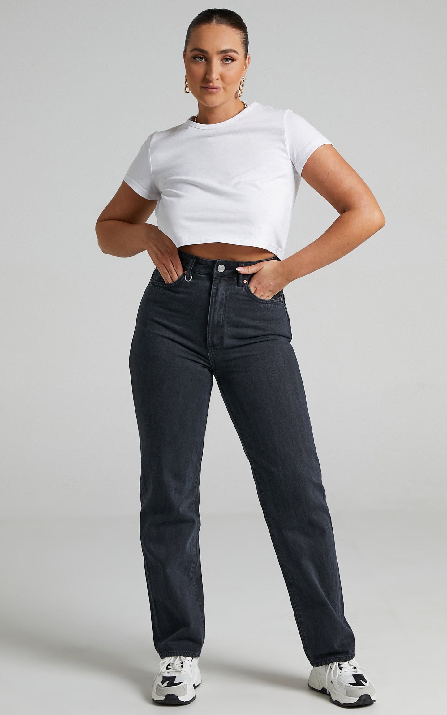 Neuw - Nico Straight Jean in Total Blackout