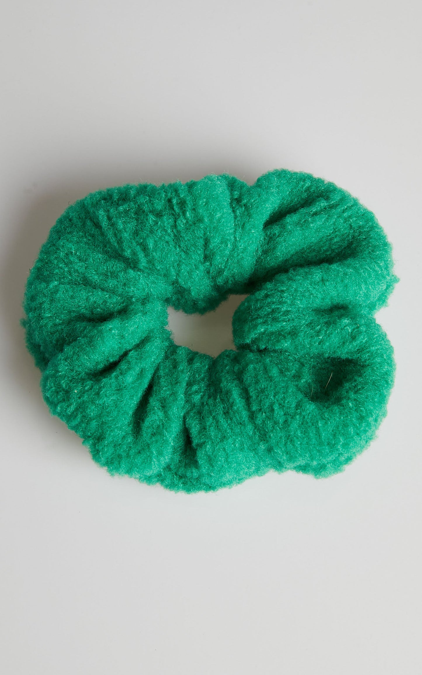 Nitza Towelling Scrunchie in Green