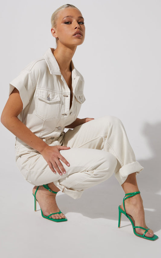 Novo - Zerek Heels in Green