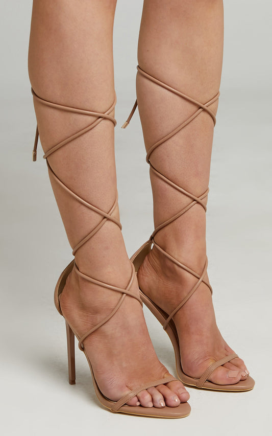 Novo - Zeros Heels in Nude