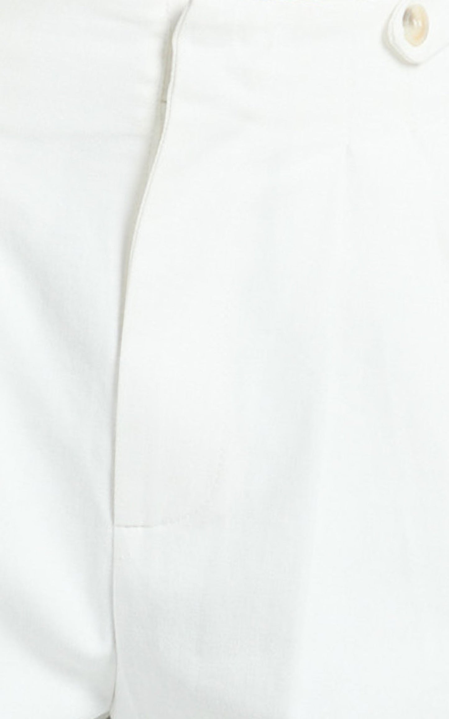 Oliver Pants - High Waist Wide Leg Pleated Pants in White