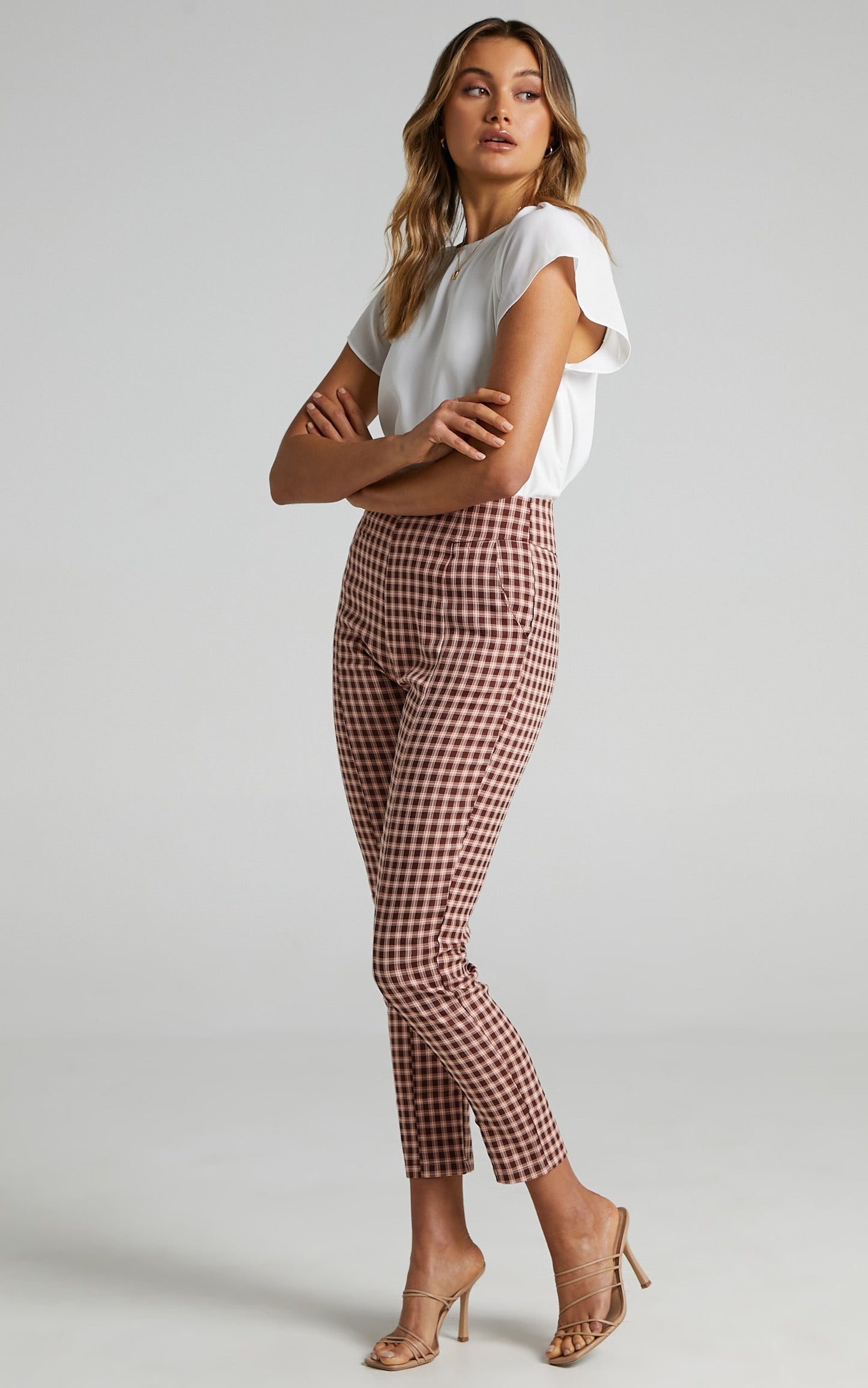 Otis Pants in Red Check