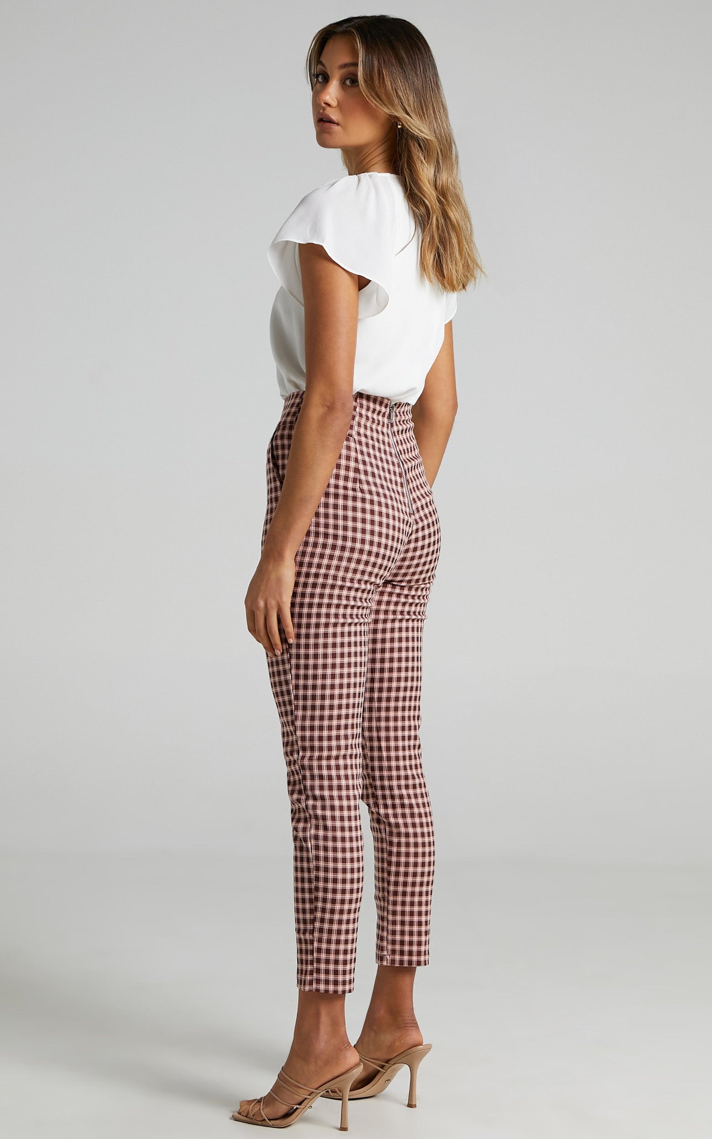Otis Pants in Red Check