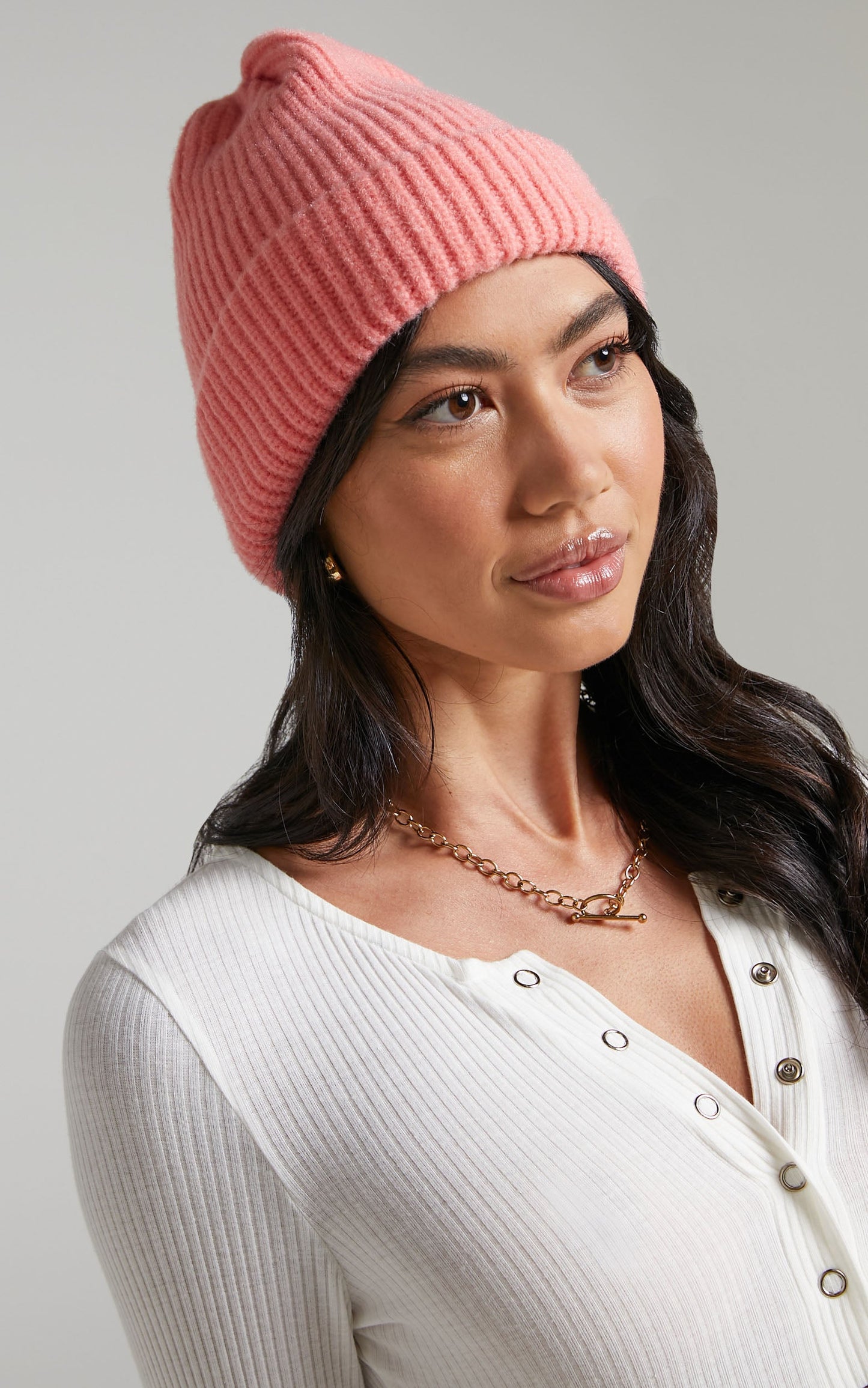 Paika Beanie in Pink