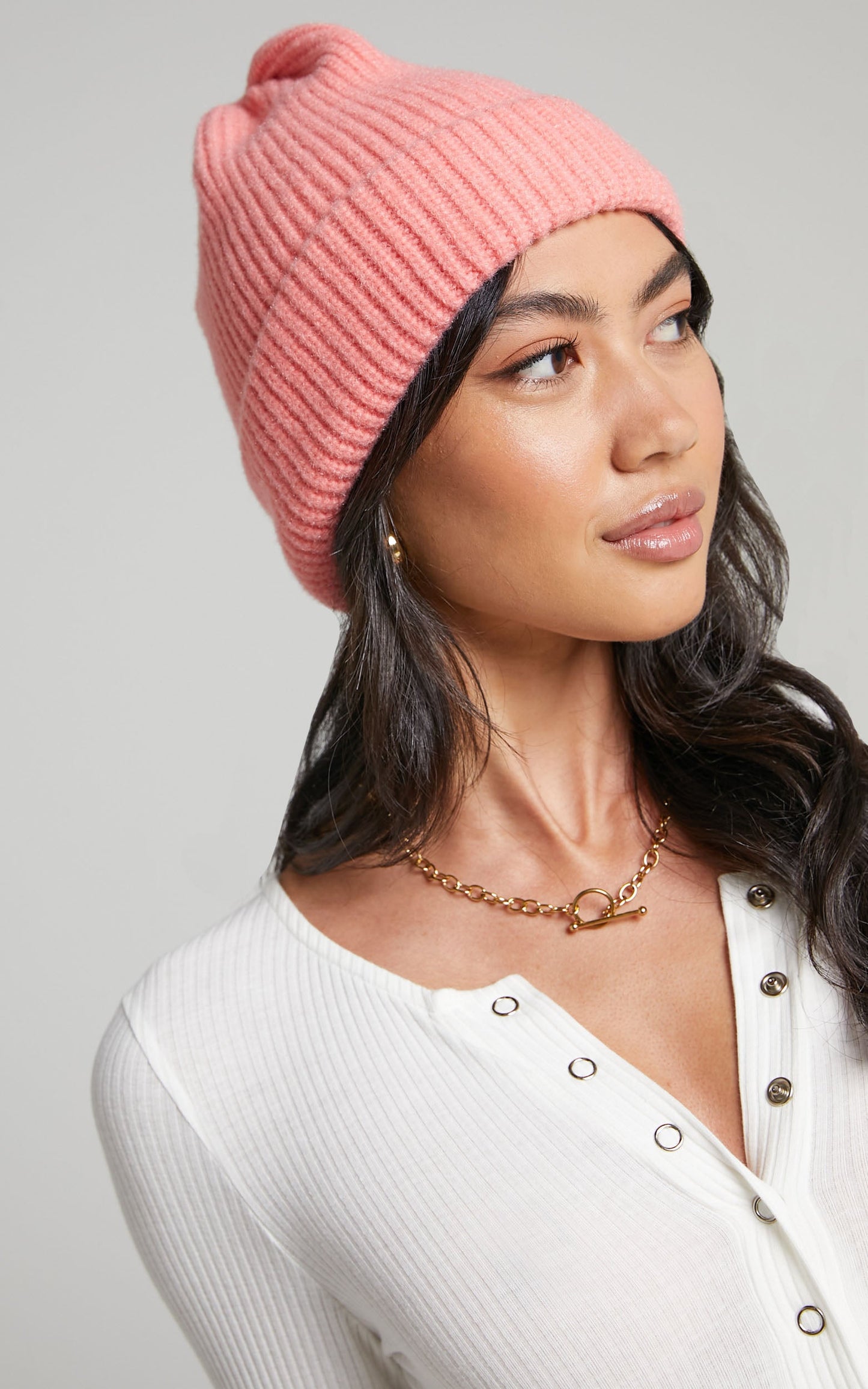 Paika Beanie in Pink