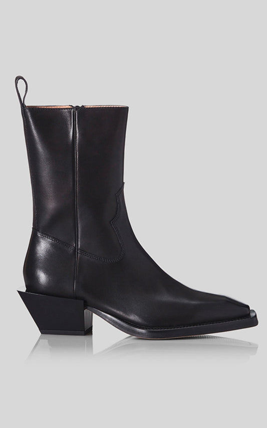 Alias Mae - Penny Boots in Black Leather