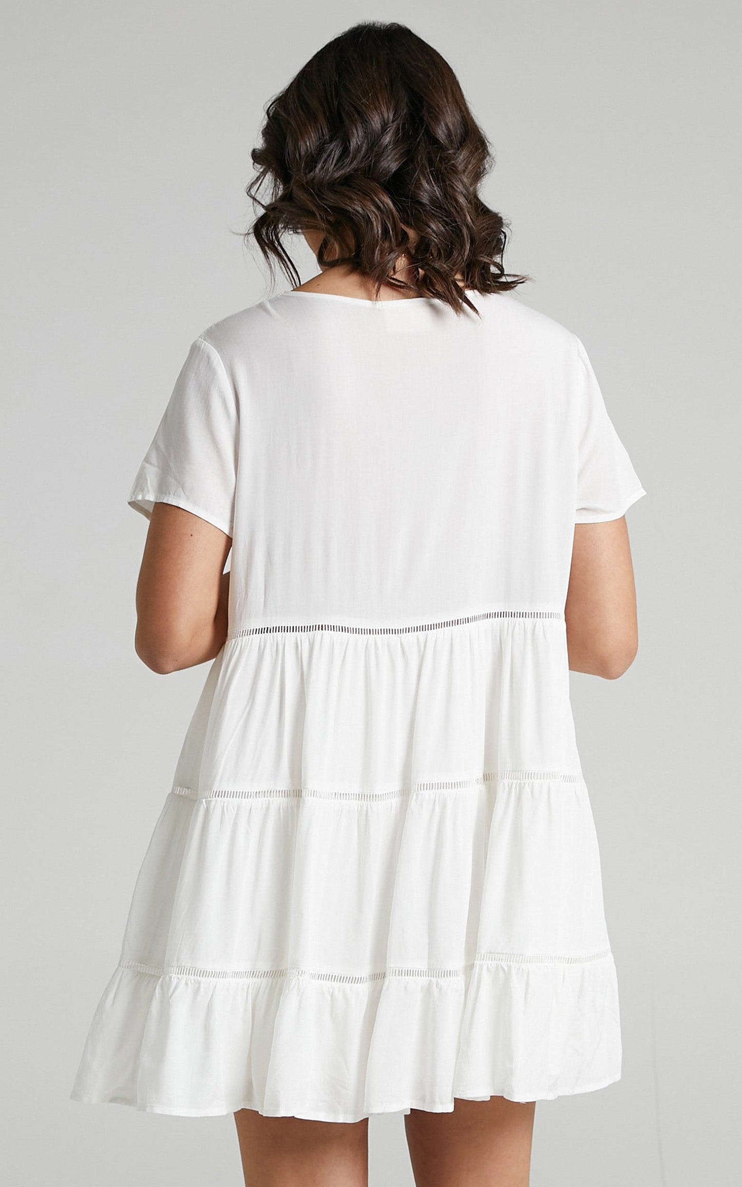 Penryn Dress in White
