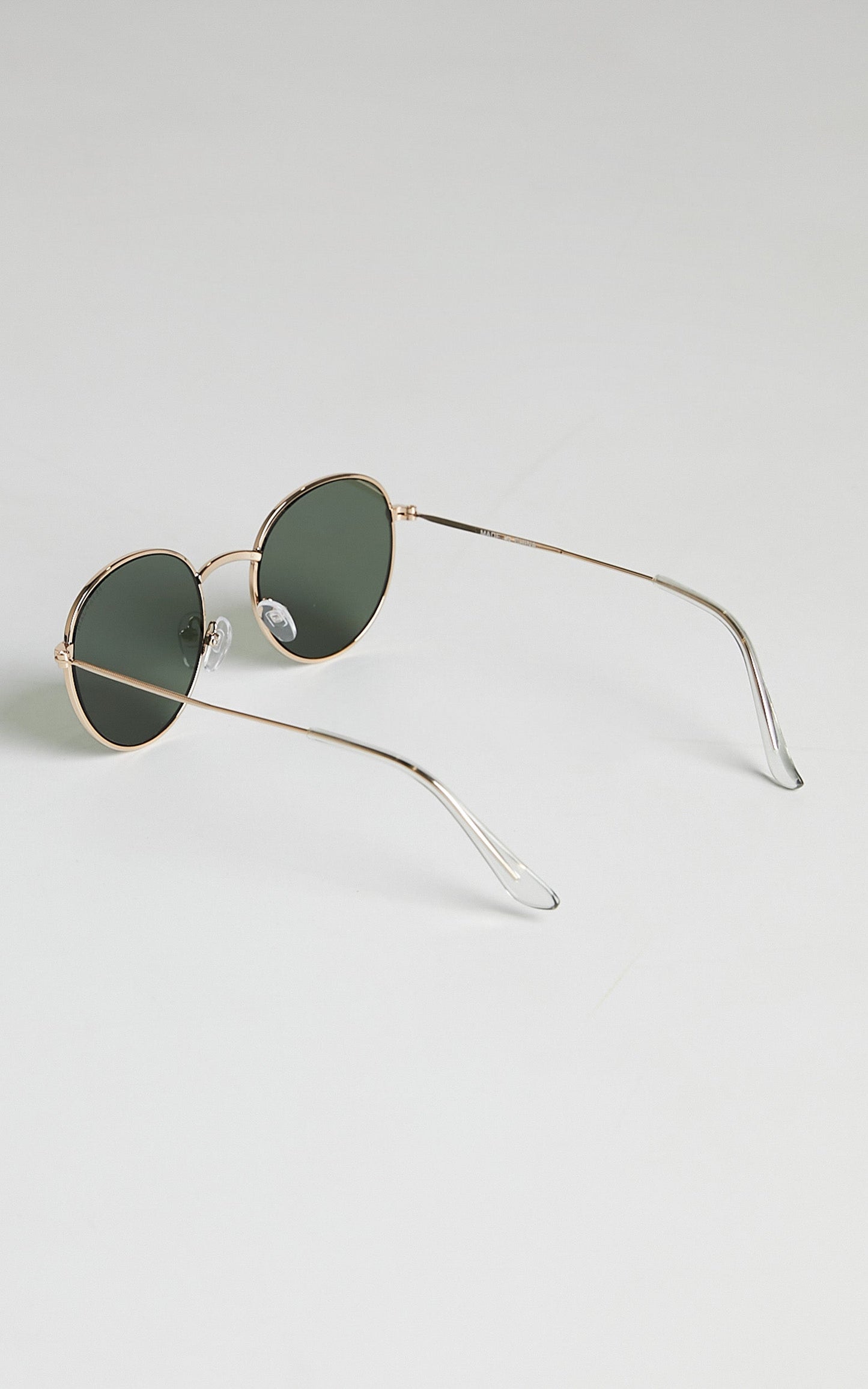 Peta And Jain - Molly Sunglasses in Gold/Green