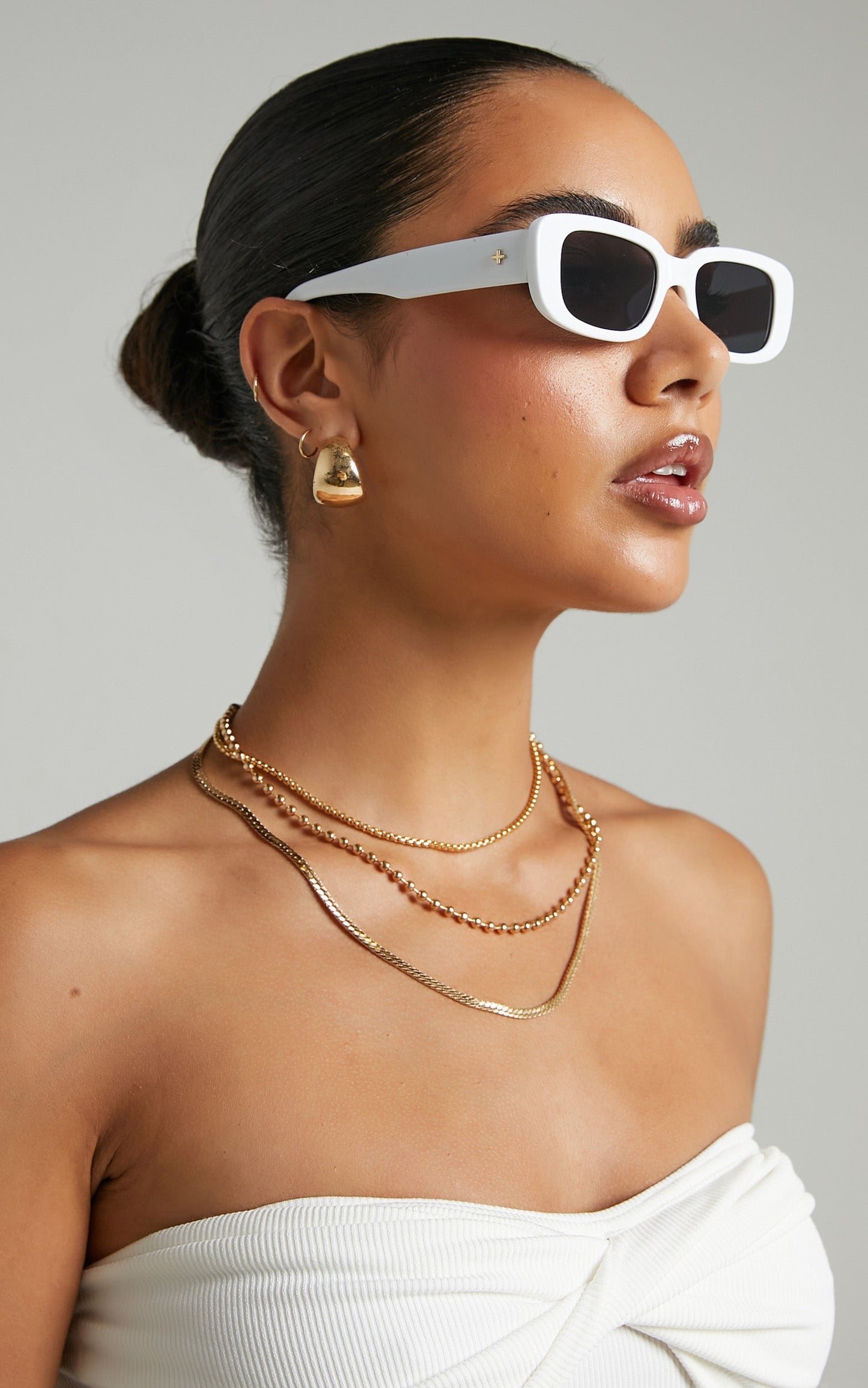 Peta and Jain - Rue Sunglasses in White