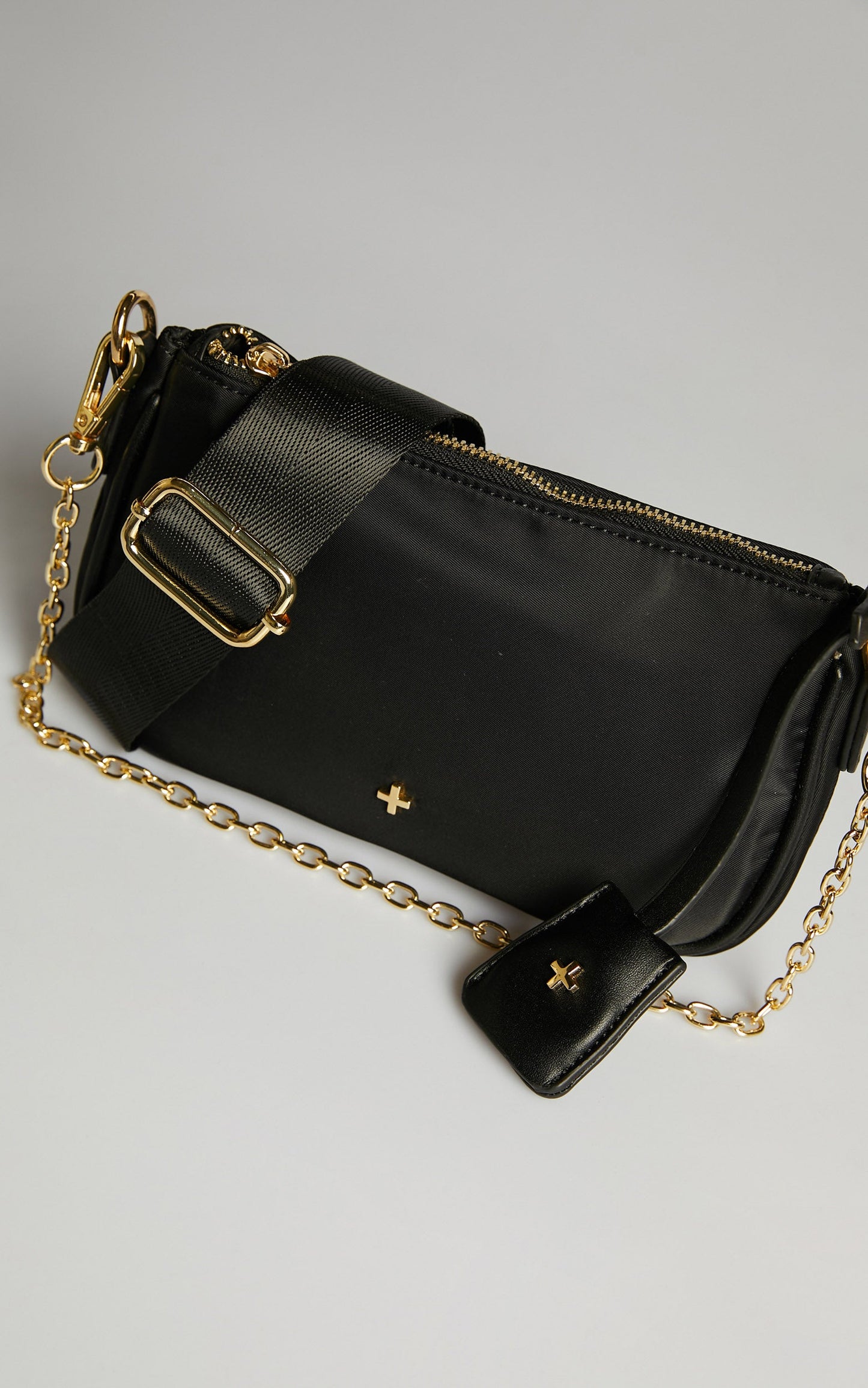 Peta and Jain - Arizona Bag in Black Gold
