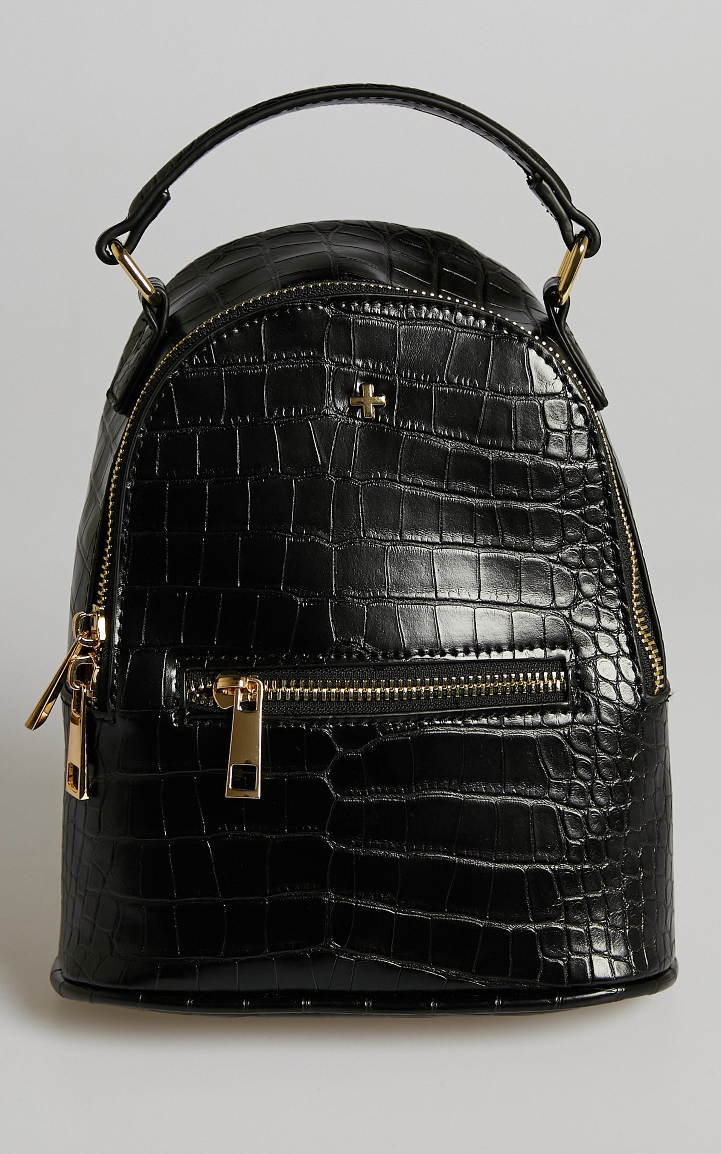 Peta and Jain - Kravitz Bag in Black Croc