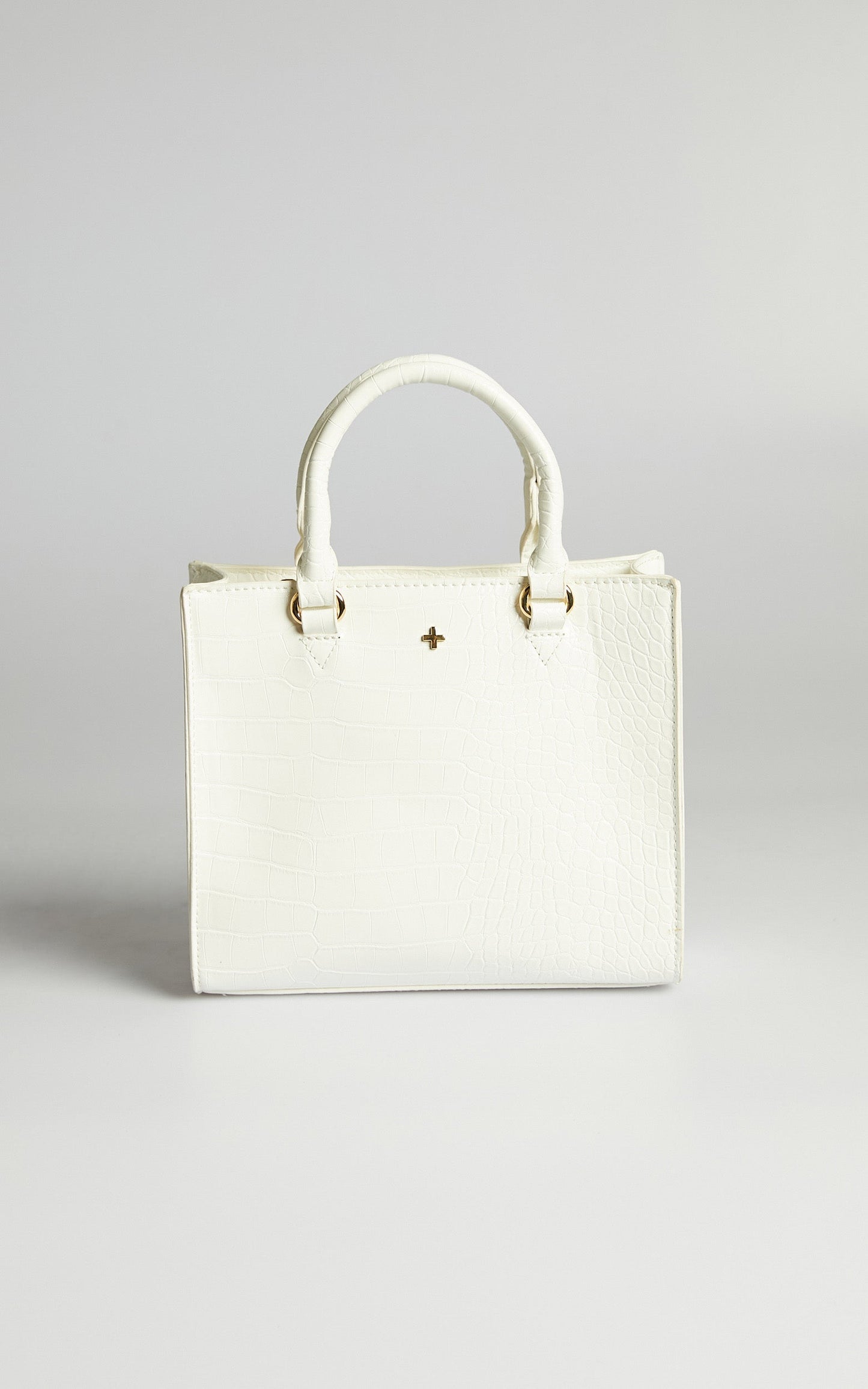 Peta and Jain - Lucca Bag in White Croc