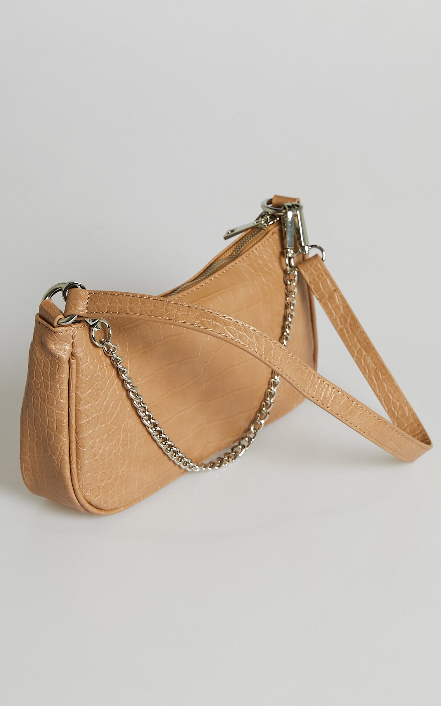 Peta and Jain - Narah Bag in Biscuit Croc