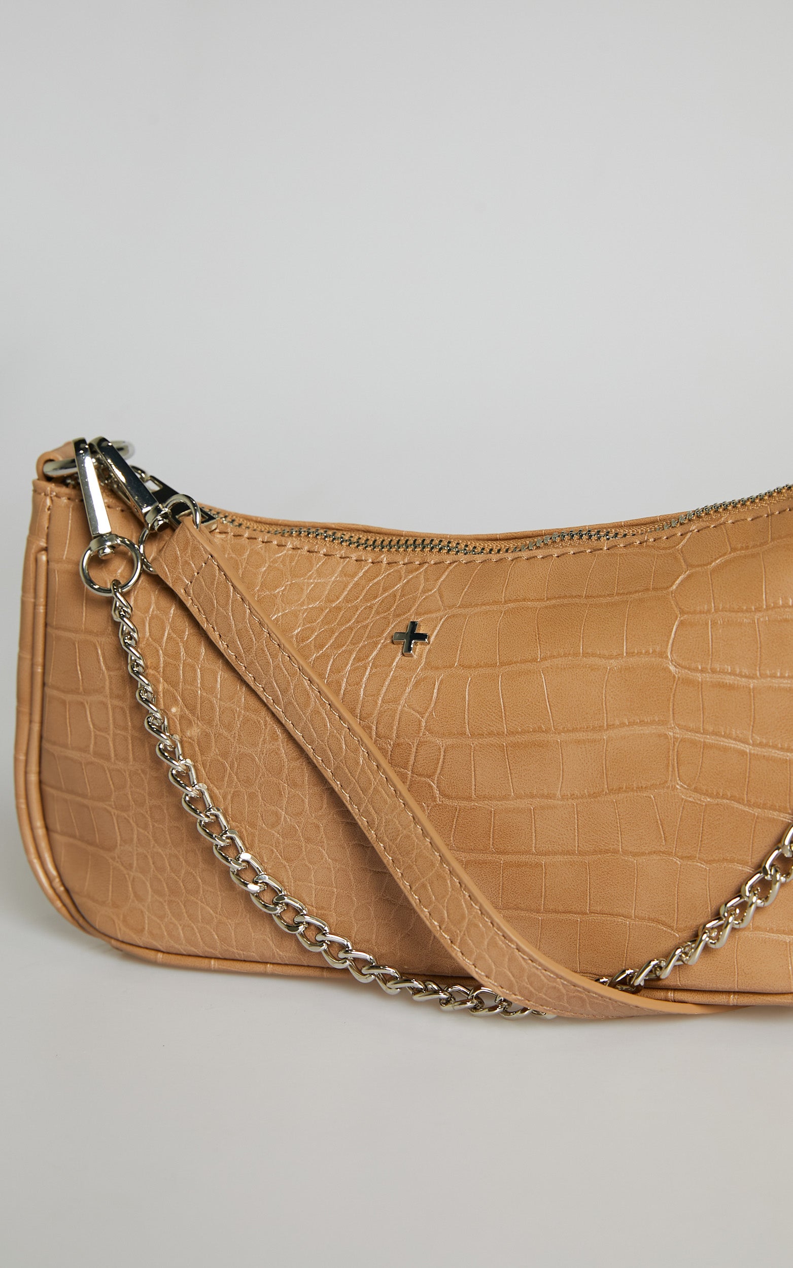 Peta and Jain - Narah Bag in Biscuit Croc