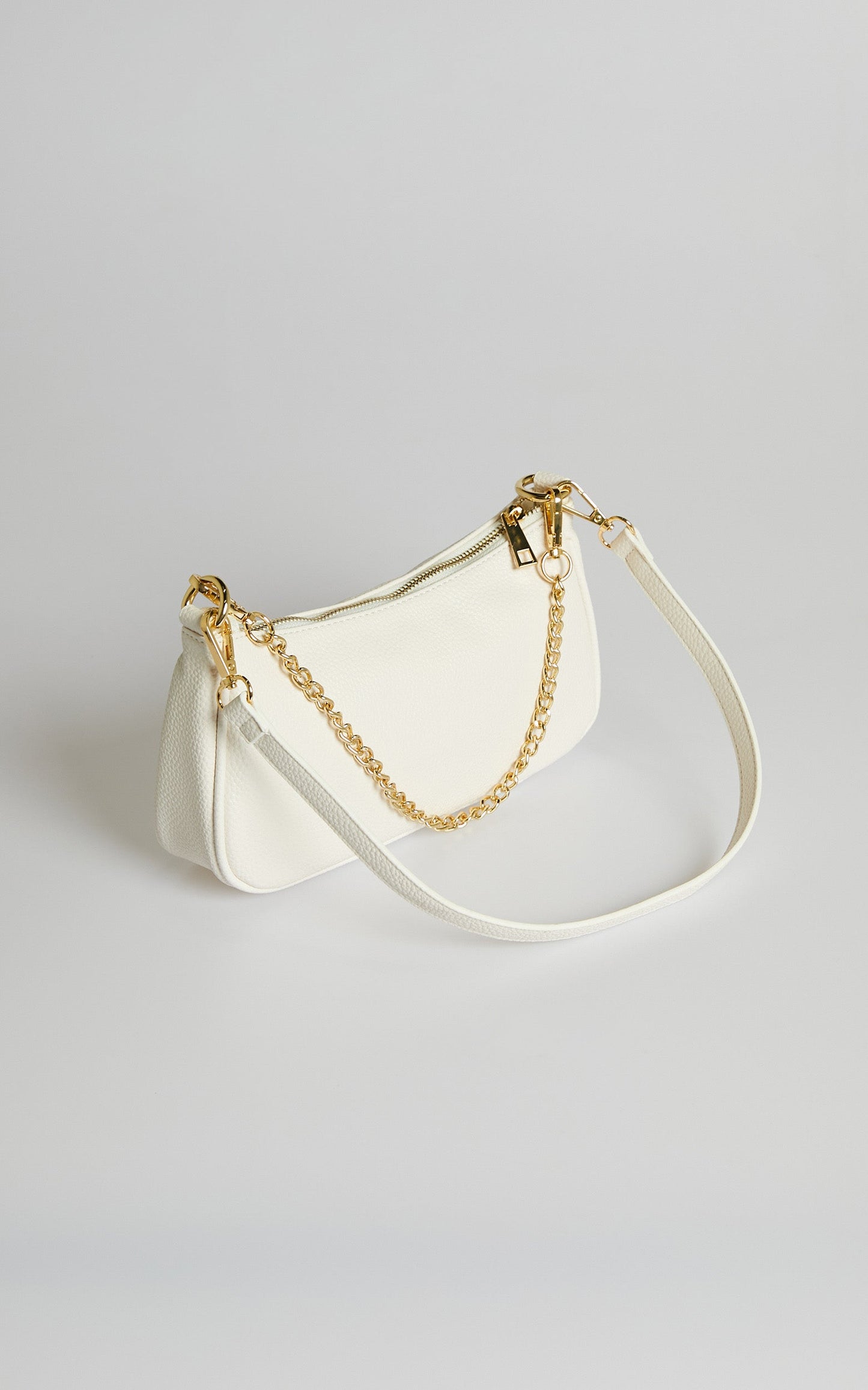 Peta and Jain - Narah Bag in White Pebble
