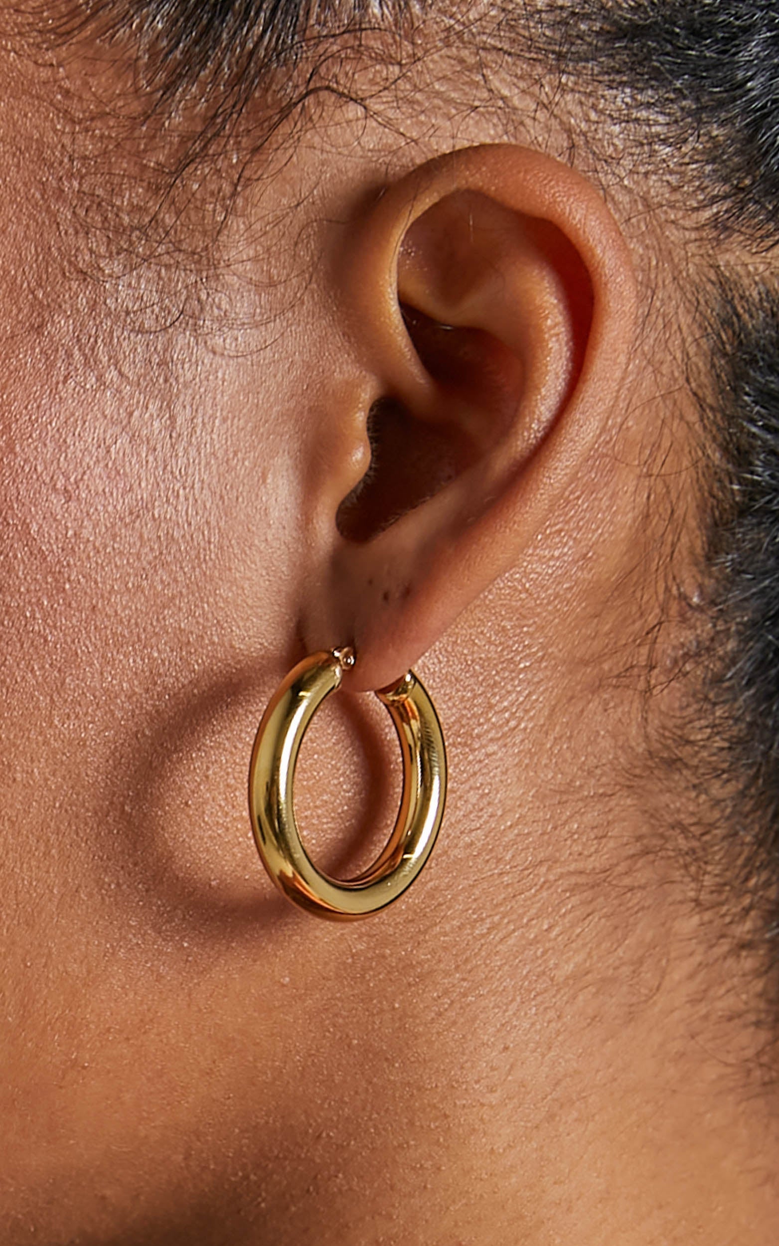 Peta and Jain - Sapphire Earrings in Gold