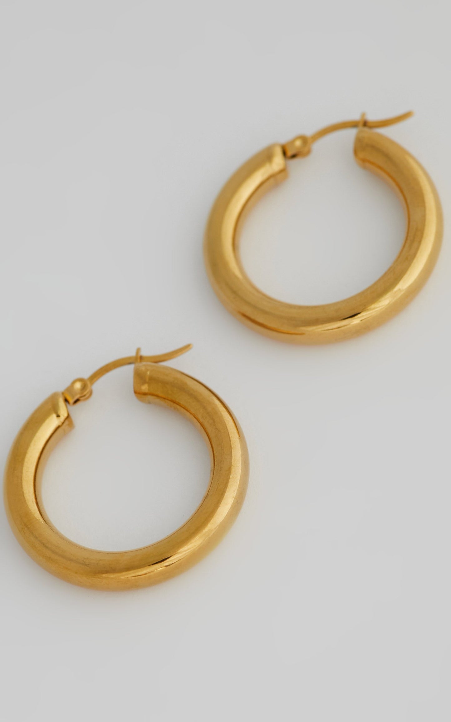 Peta and Jain - Sapphire Earrings in Gold