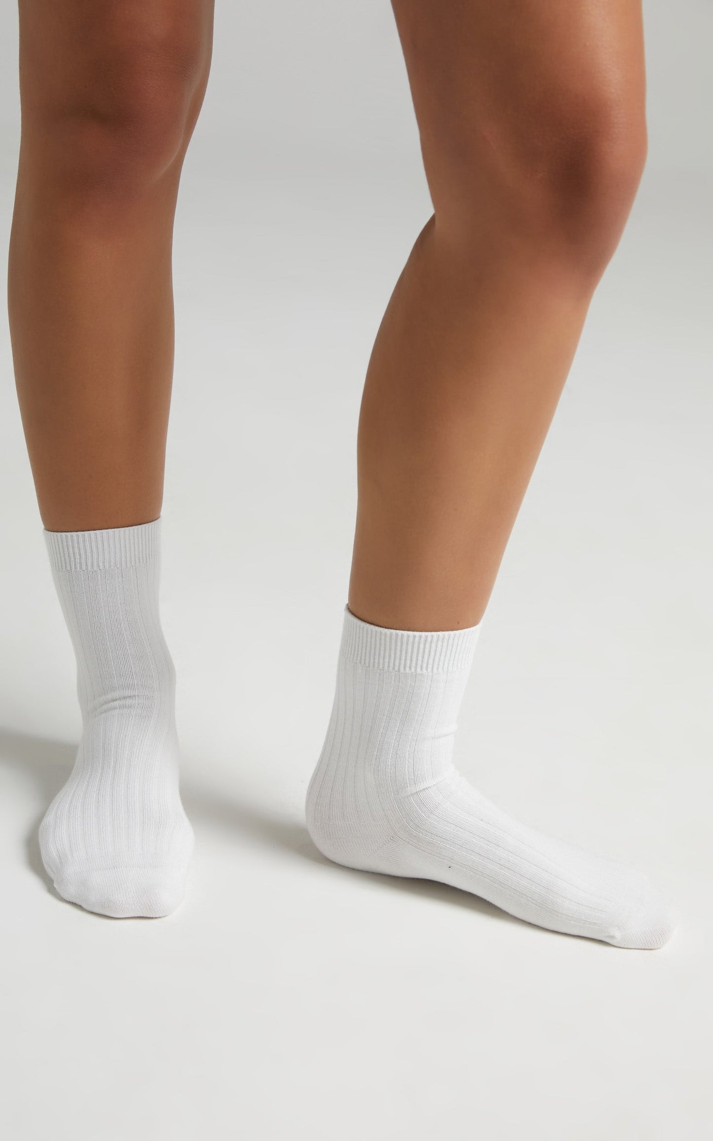 Petrova Socks in White