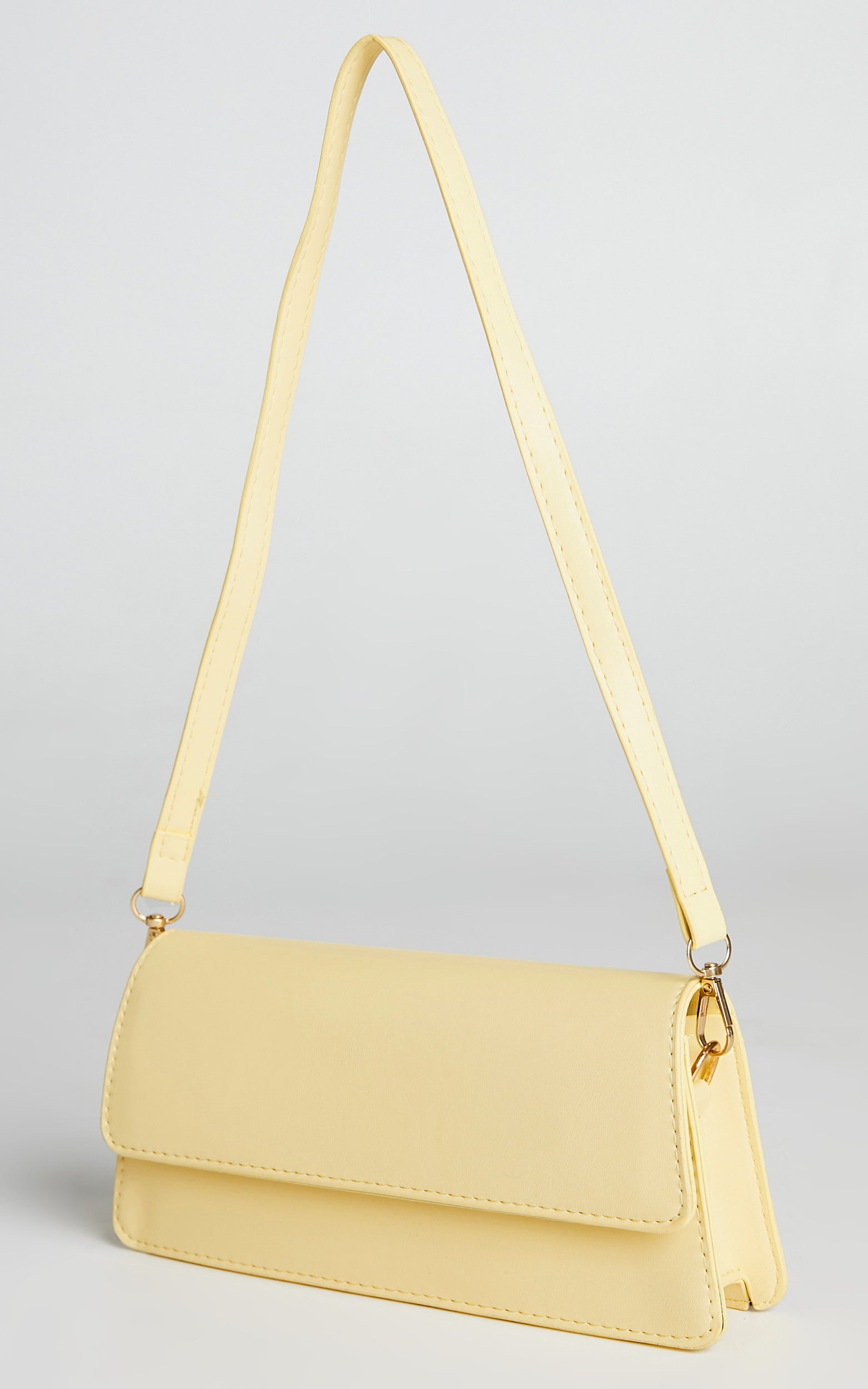 Pip Crossbody Bag in Pastel Yellow