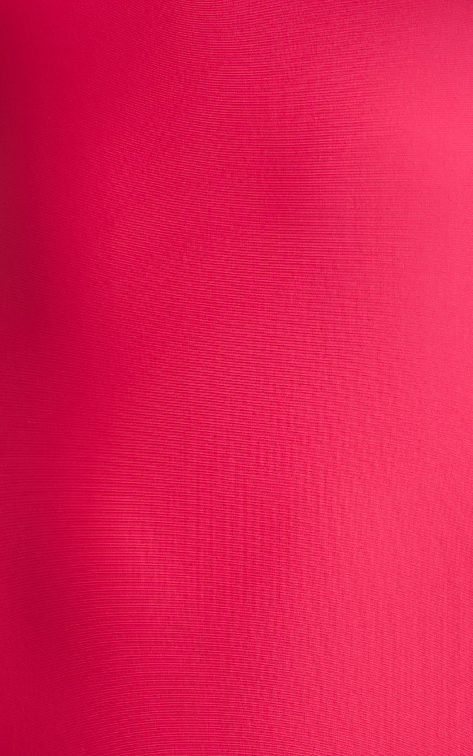 Recycled One Piece - Nylon Piper Multi Tie Neckline One Piece in Hot Pink
