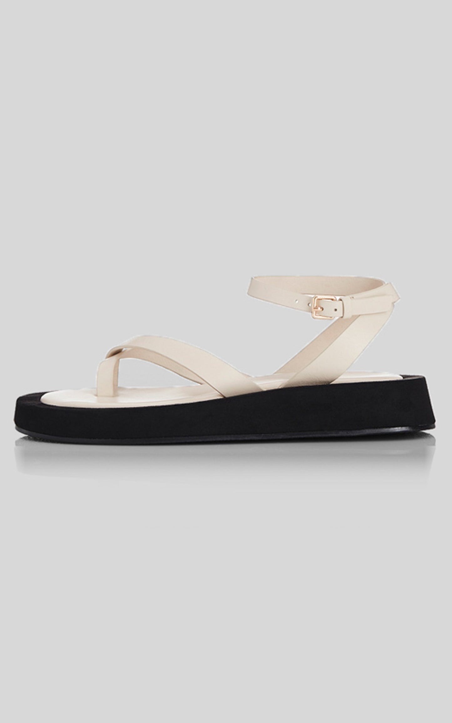 Alias Mae - Polly Sandals in Bone Leather
