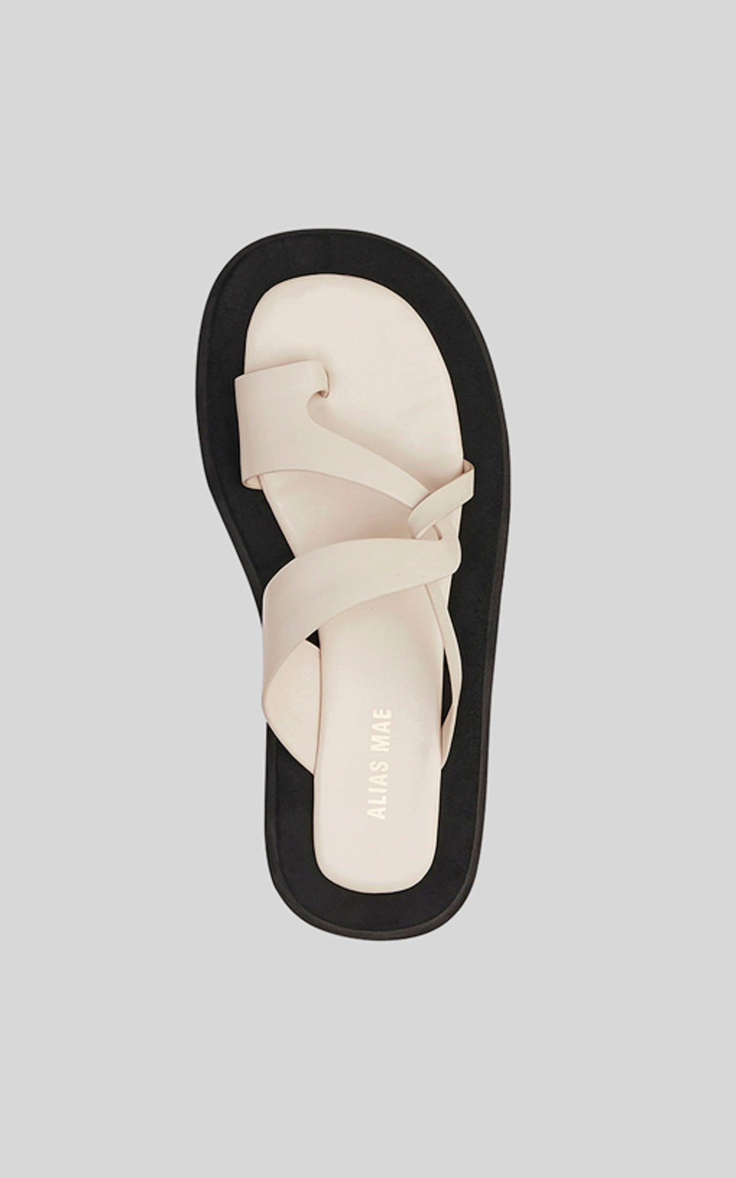 Alias Mae - Polo Sandals in Bone Leather