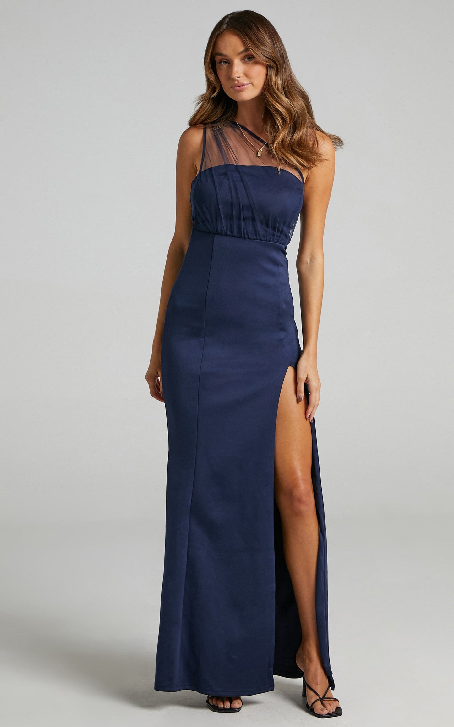 Proposing Love Dress In Navy