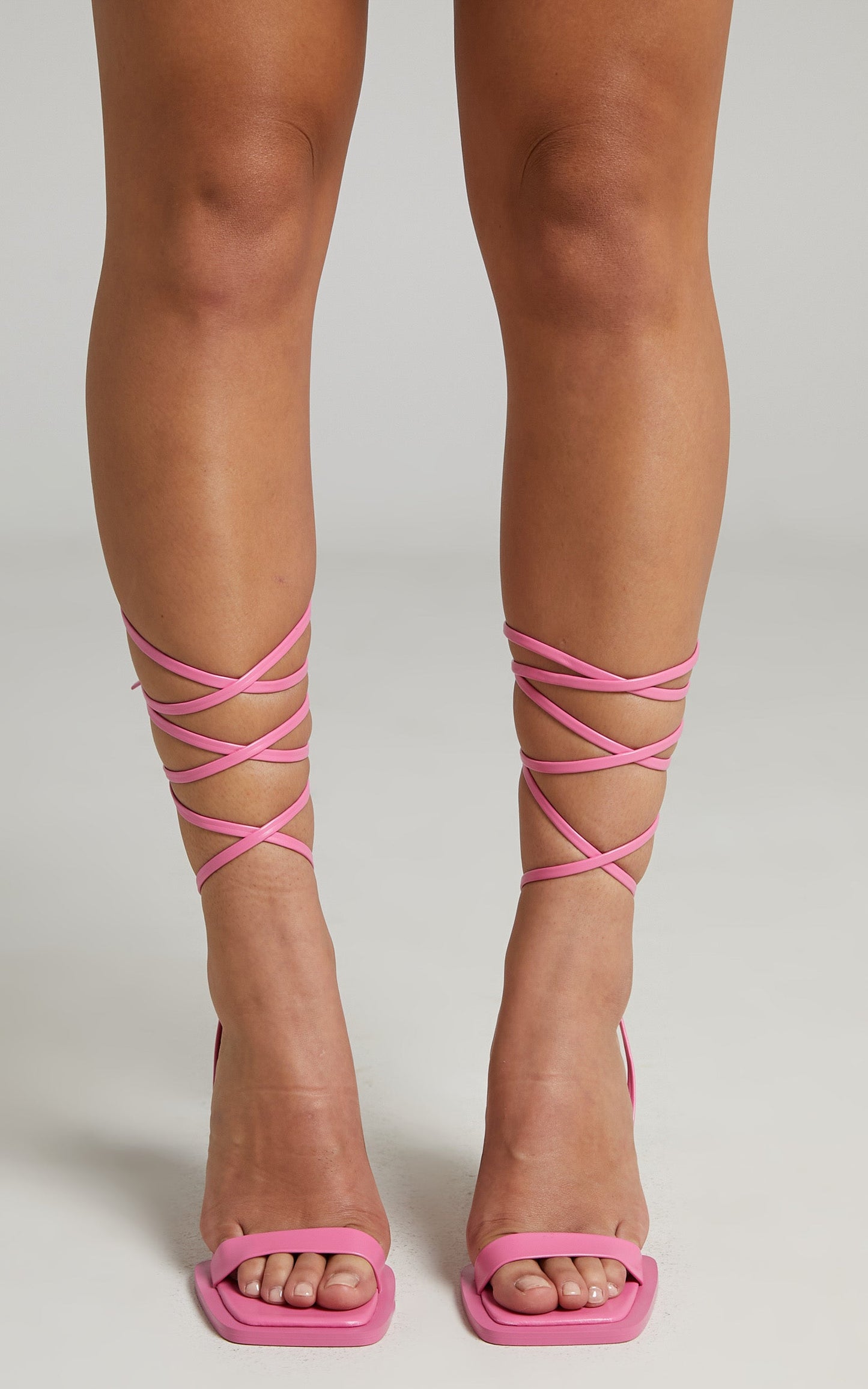 Public Desire - L`AMOUR Heels in Pink