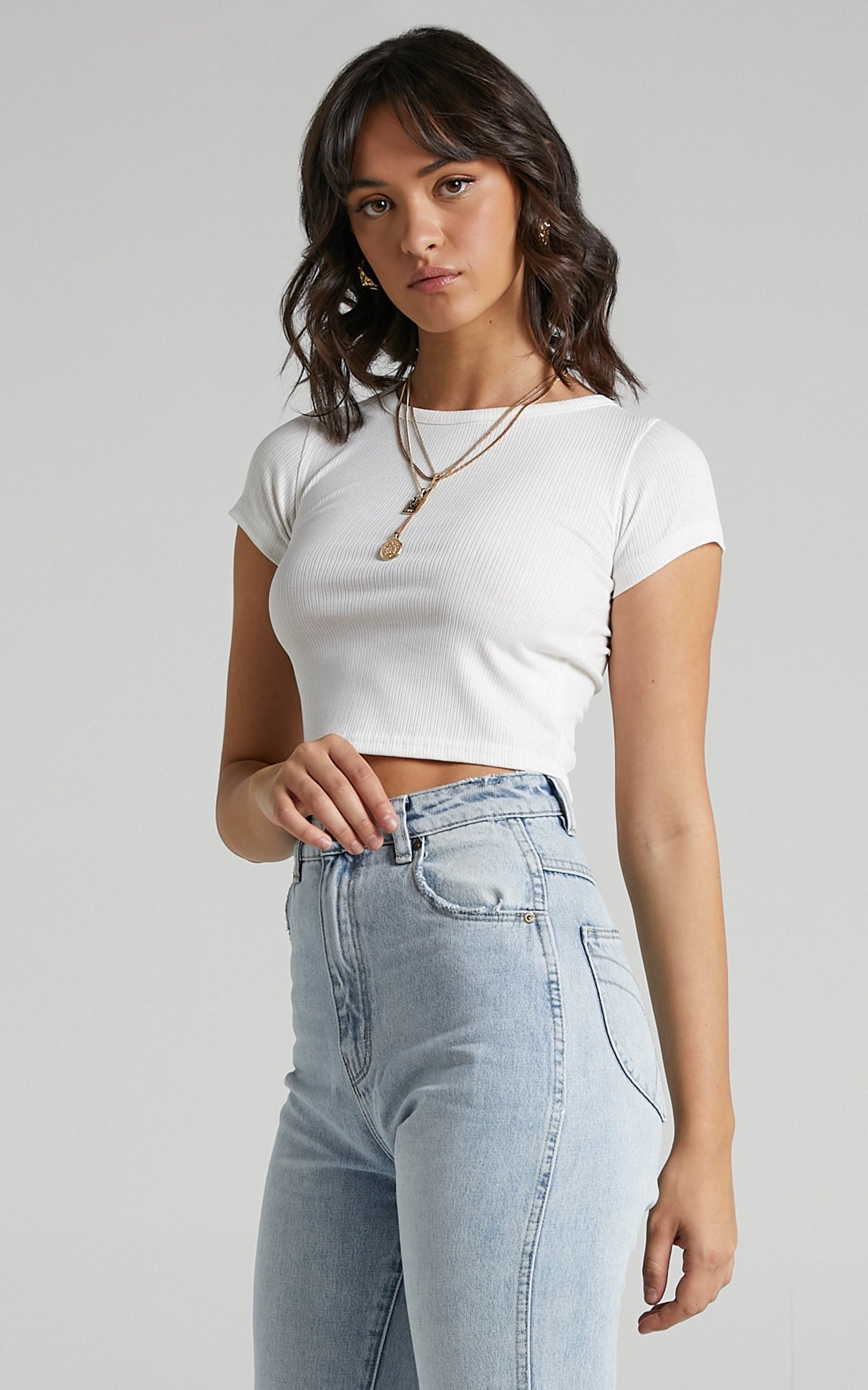 Putri T Shirt in White