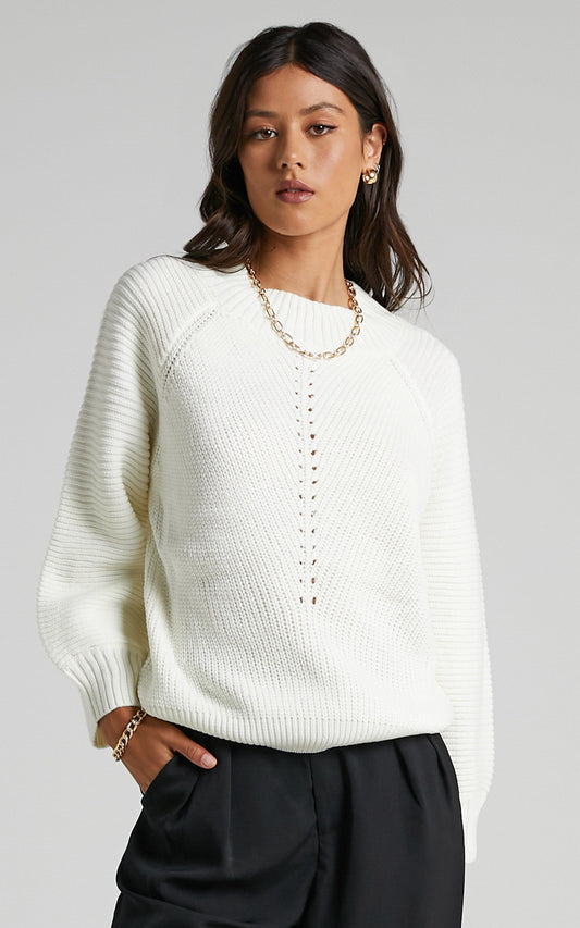 Keris Jumper in White