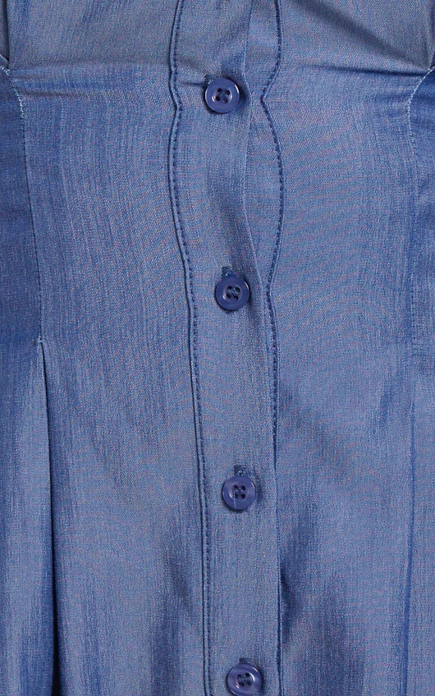 Oriana Mini Shirt Dress in Navy