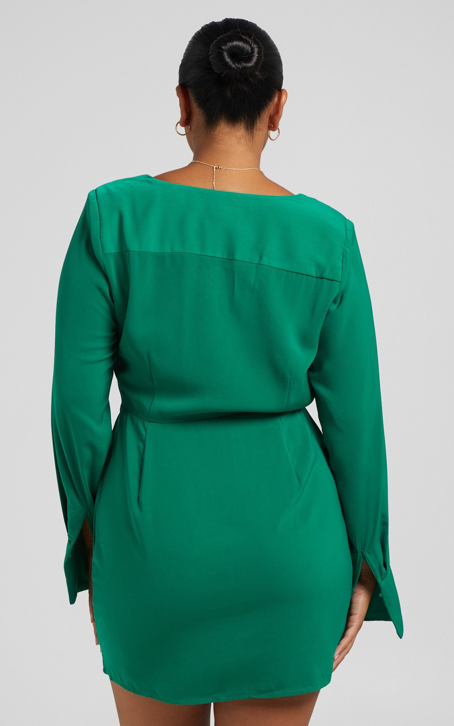 Runaway The Label - Lorenne Mini Dress in Emerald