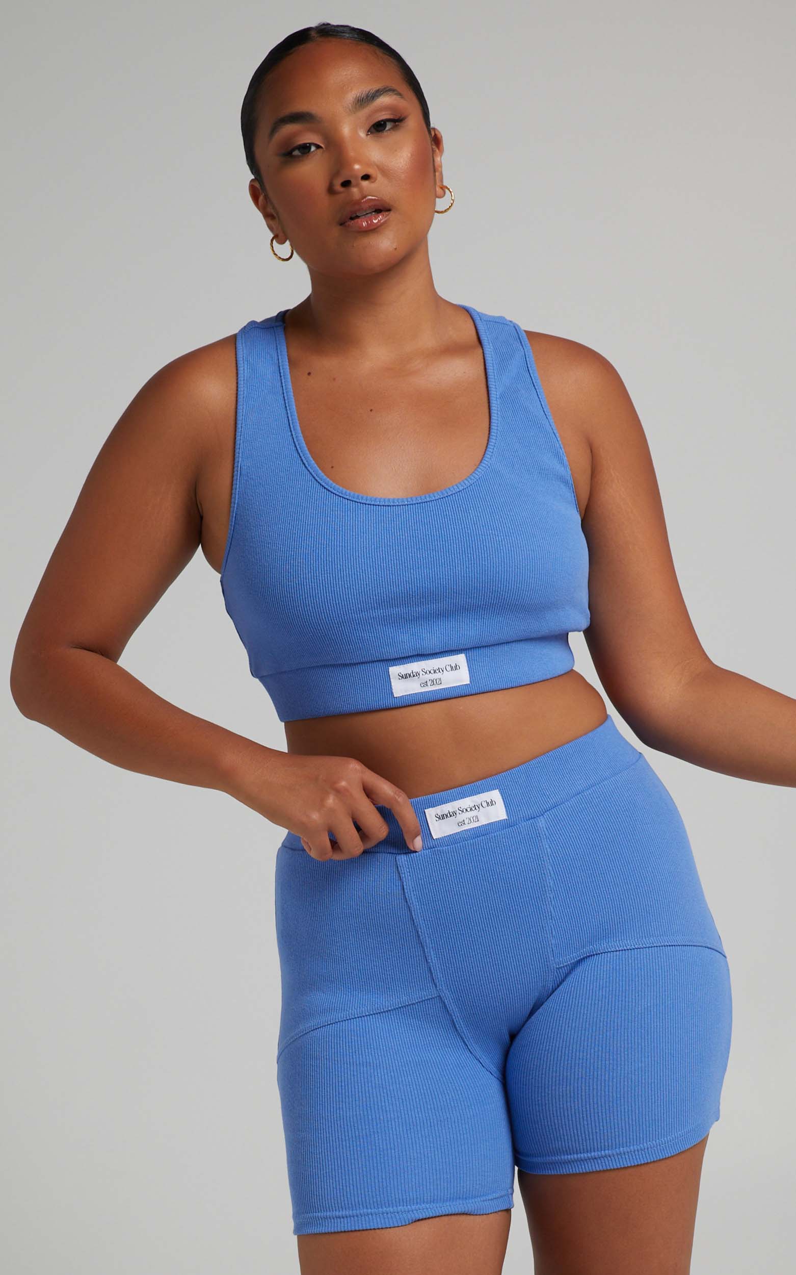 Sunday Society Club - Kairi Bralette in Blue