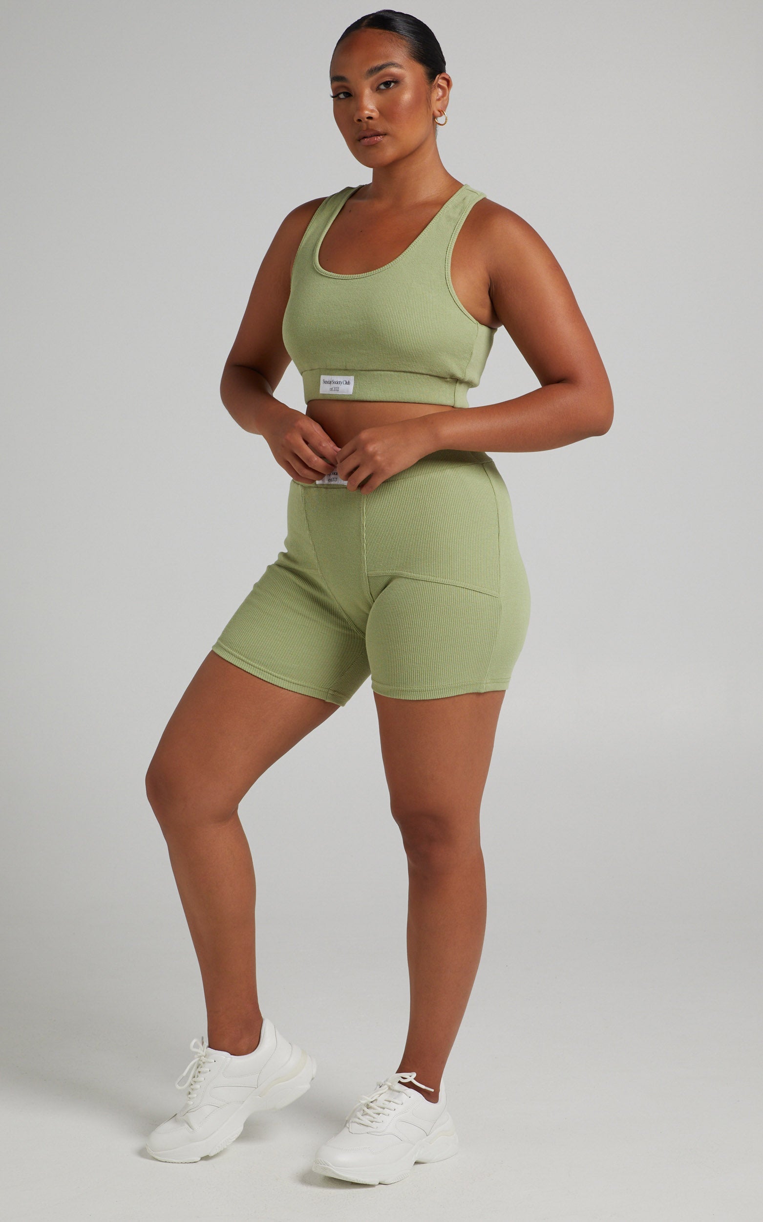 Sunday Society Club - Kairi Bralette in Sage
