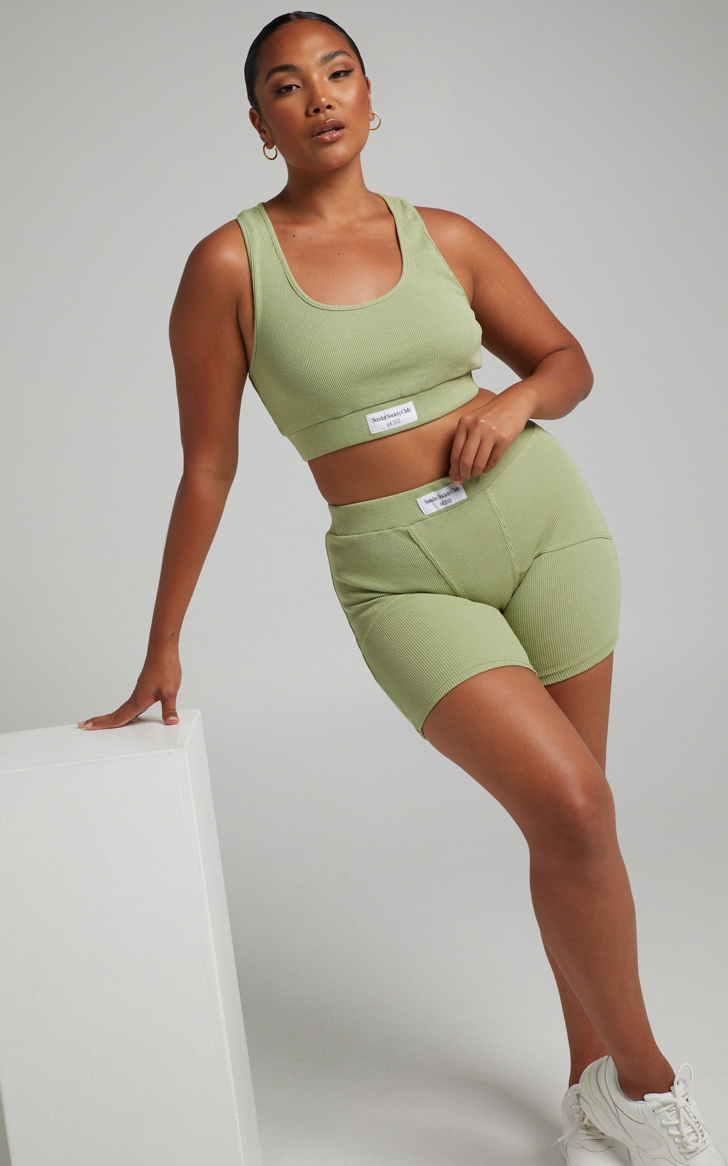 Sunday Society Club - Kairi Bralette in Sage